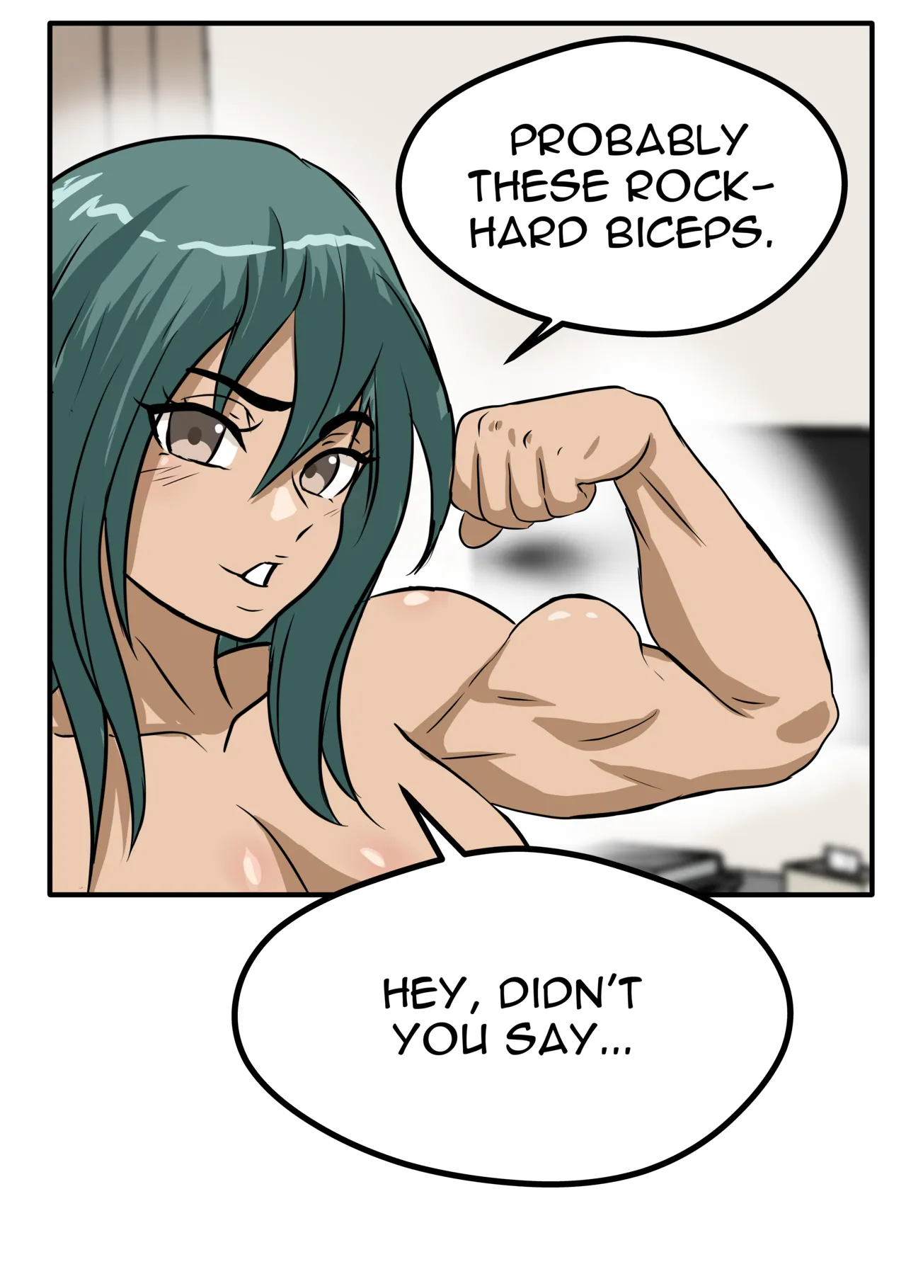 Alex and Danny's Weight Training Mishap! FINAL page 135 original parody - yuri kissing hentai manga - read online free