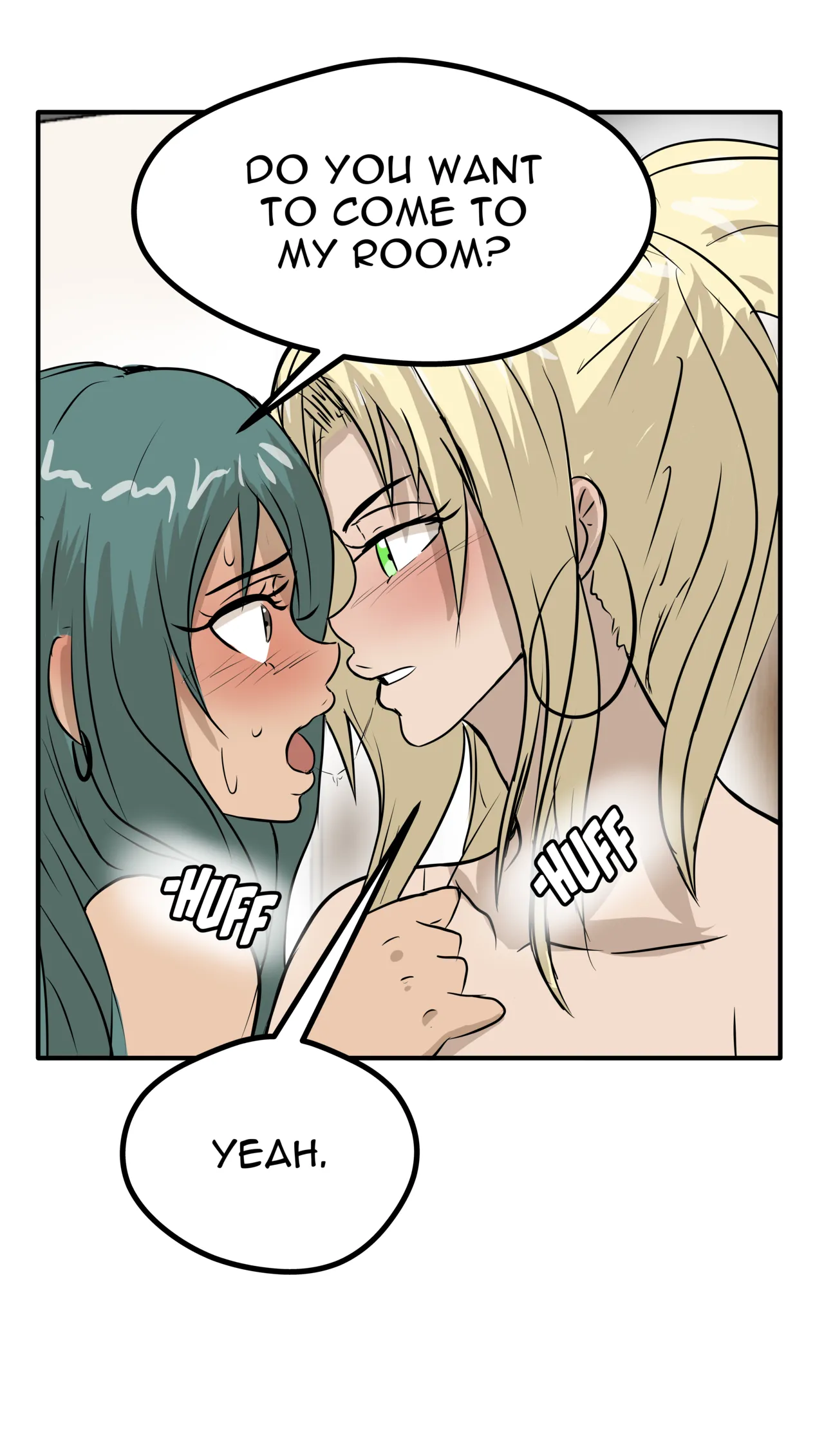 Alex and Danny's Weight Training Mishap! FINAL page 157 original parody - kissing females only hentai manga - read online free
