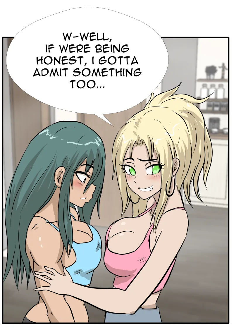 Alex and Danny's Weight Training Mishap! FINAL page 79 original parody - kissing females only hentai manga - read online free