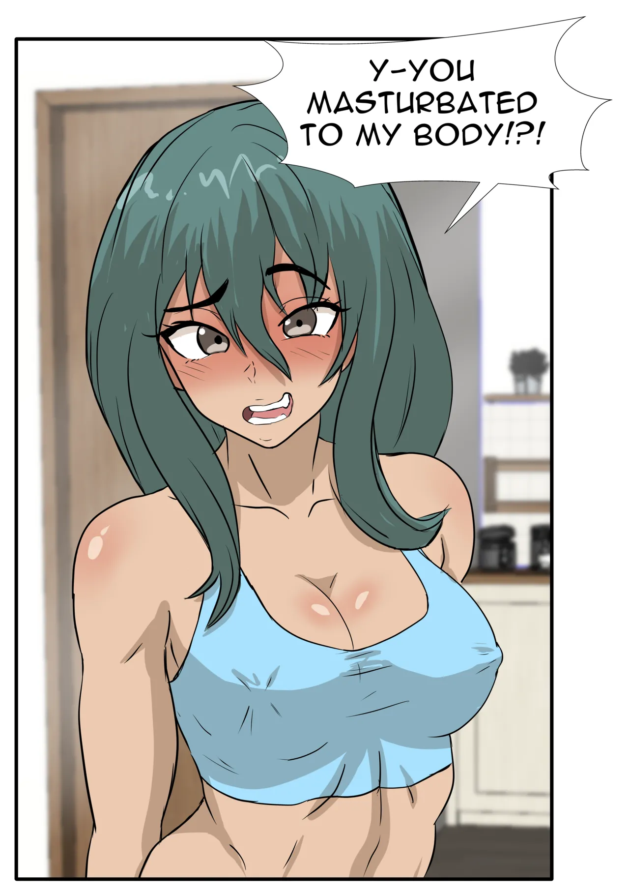 Alex and Danny's Weight Training Mishap! FINAL page 83 original parody - yuri kissing hentai manga - read online free