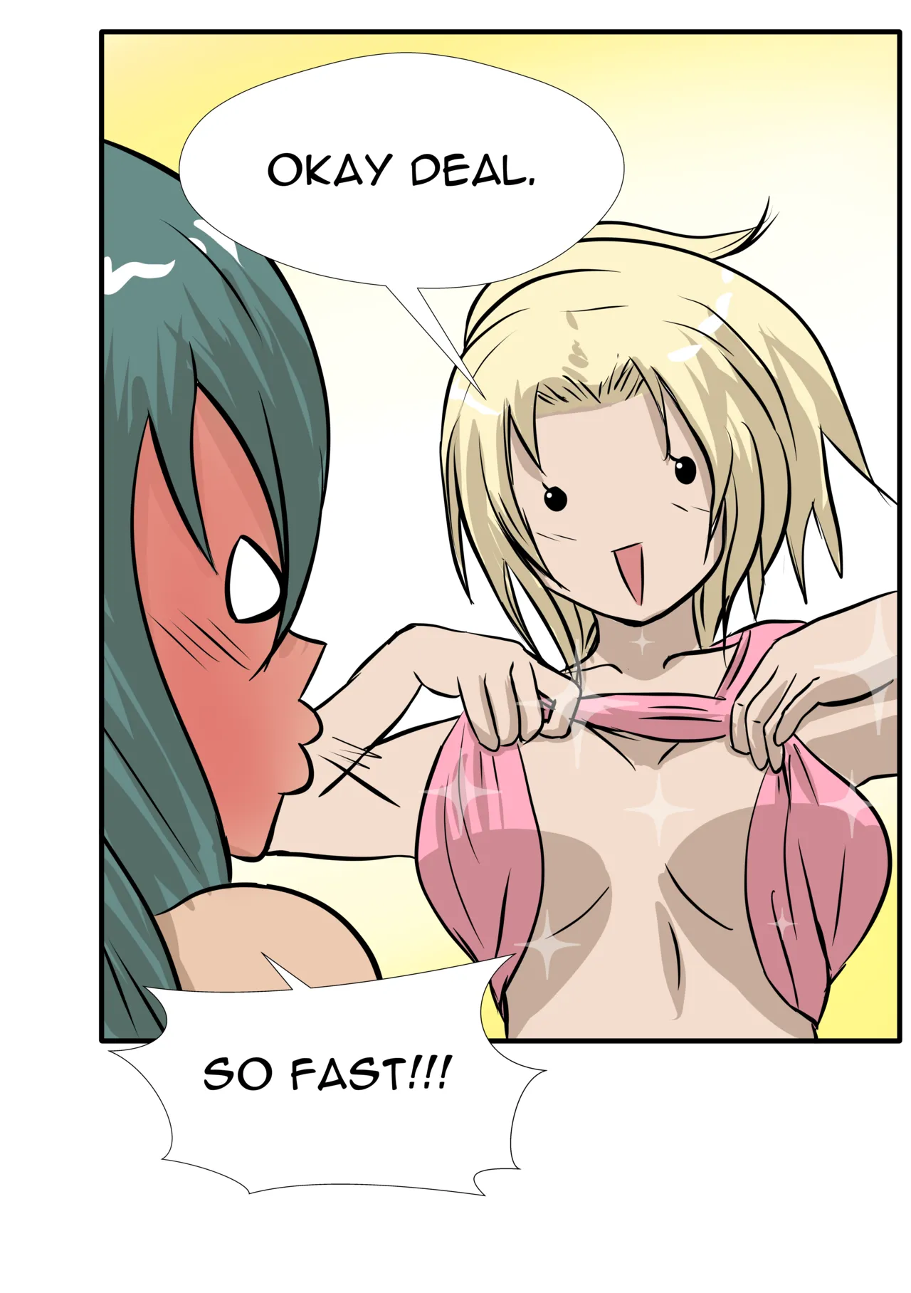 Alex and Danny's Weight Training Mishap! FINAL page 94 original parody - kissing females only hentai manga - read online free