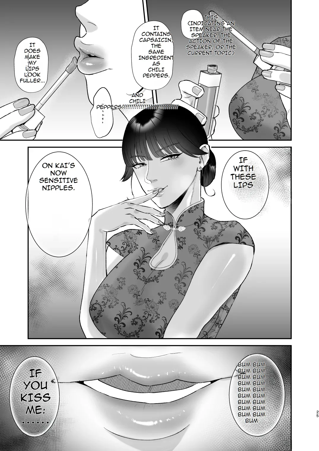 Mazo Ga Daikoubutsu Na Oneesan No Chikubi Choukyou page 25 original parody - big breasts pegging hentai manga - read online free