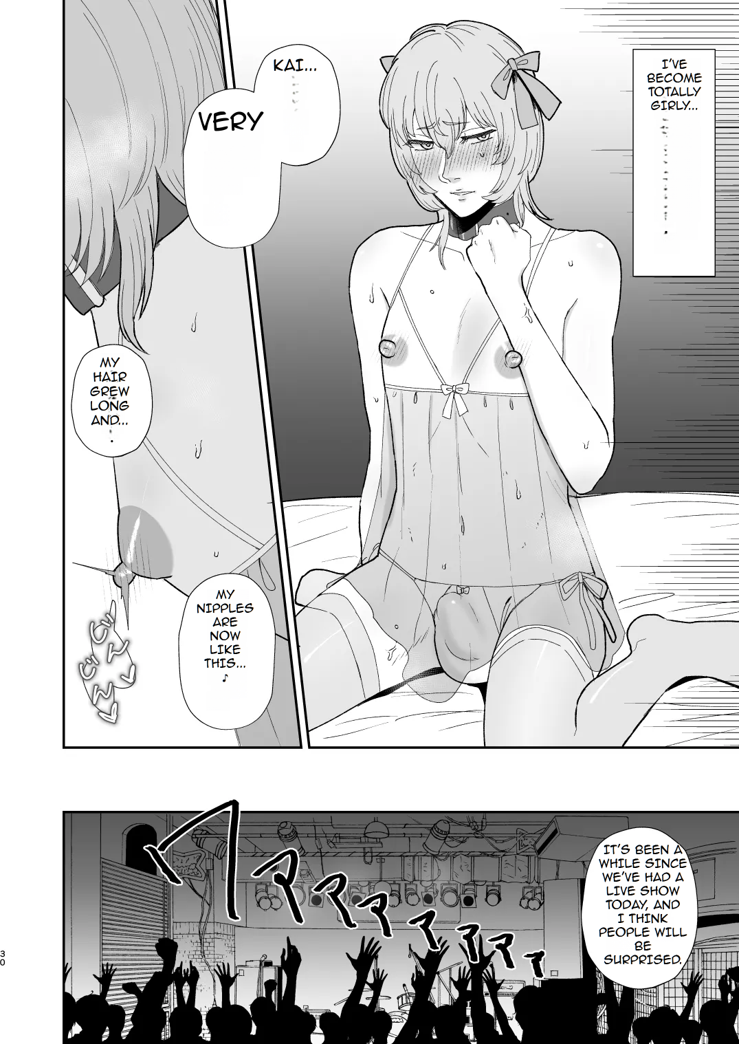 Mazo Ga Daikoubutsu Na Oneesan No Chikubi Choukyou page 30 original parody - sole female sole male hentai manga - read online free