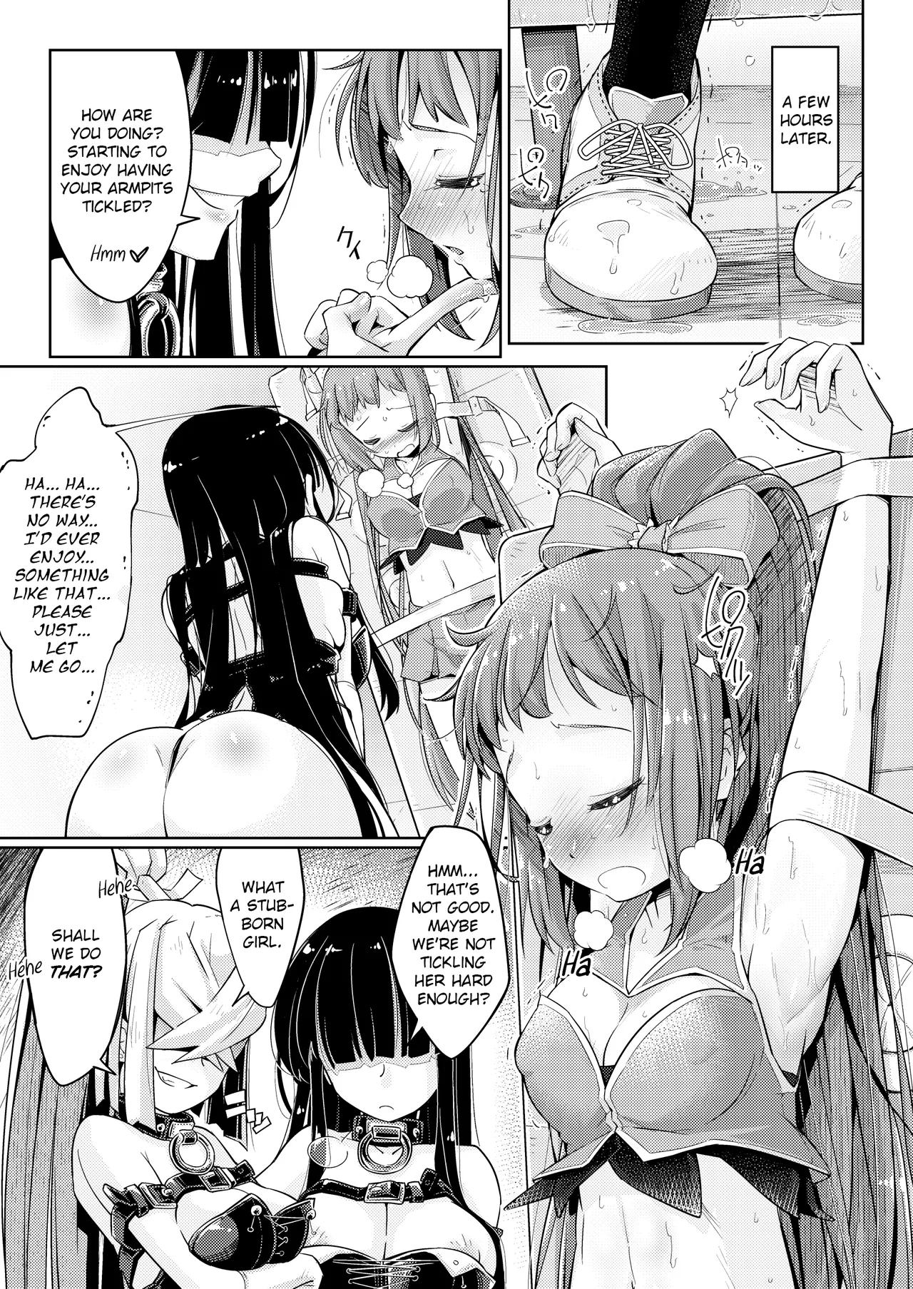 Armpit Idol Ultimate Tickling Training page 12 featuring tomoka wakabayashi the idolmaster parody - yuri femdom hentai manga - read online free