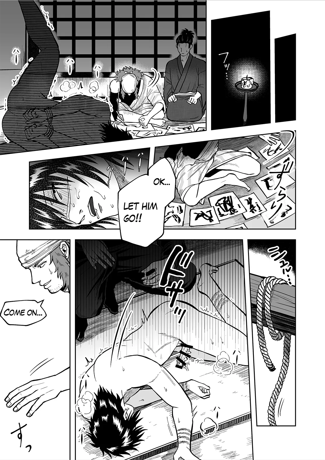 Ruuindo Oogazumu de Amaiki Tatakikoma reru Hanashi page 15 original parody - muscle masturbation hentai manga - read online free