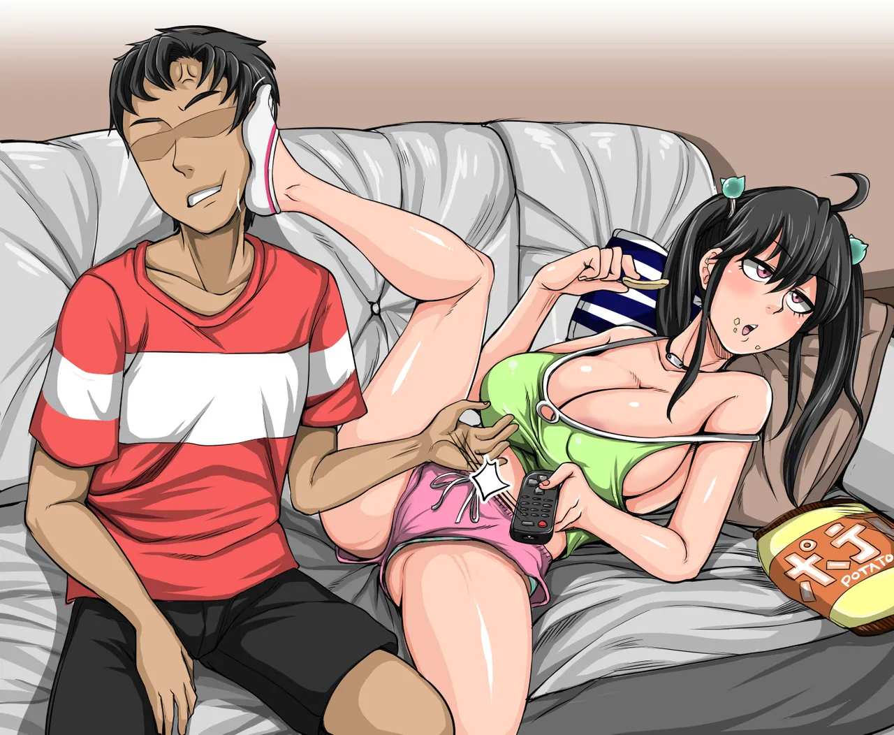 ムカつく妹はちゃんと叱らなくちゃ1-35まとめ page 75 original parody - story arc dark skin hentai manga - read online free