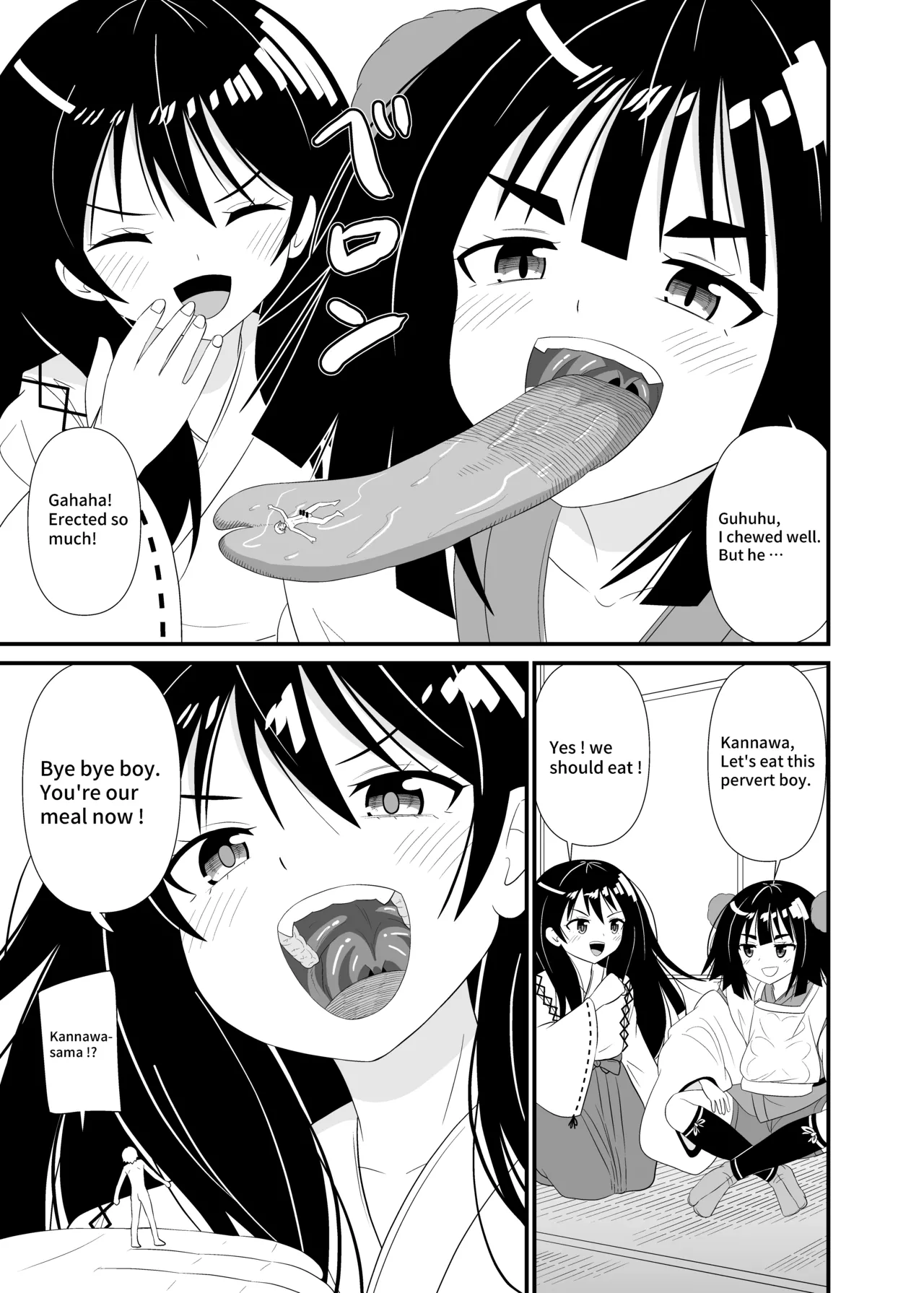 Megami-sama no Kounai Play | Oralvored by goddess. page 14 original parody - sole male very long hair hentai manga - read online free
