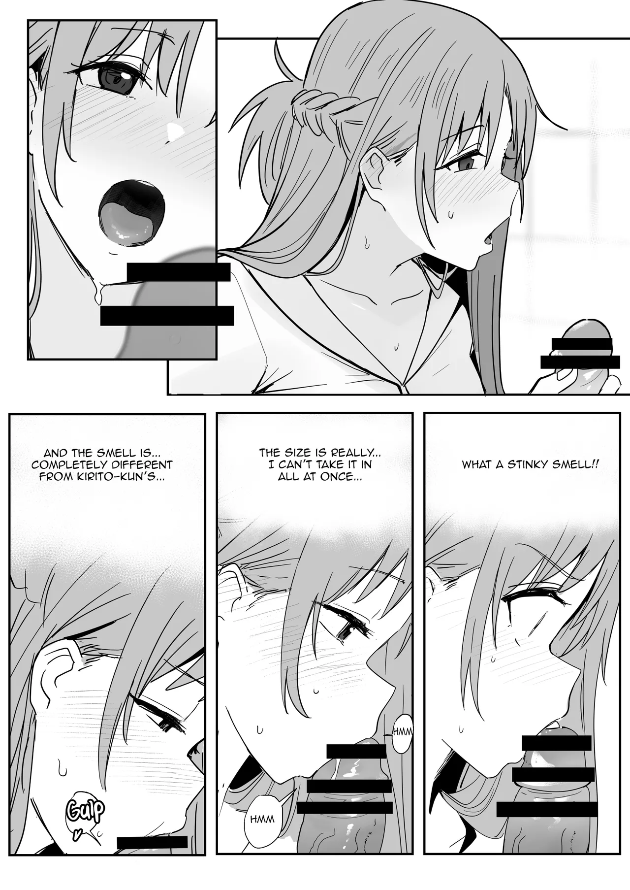 Asuna SP page 10 featuring asuna yuuki sword art online parody - sole female sole male hentai manga - read online free