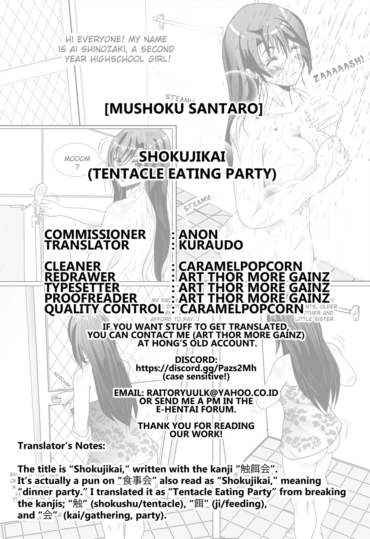 Shokujikai page 24 original parody - big breasts ahegao hentai manga - read online free