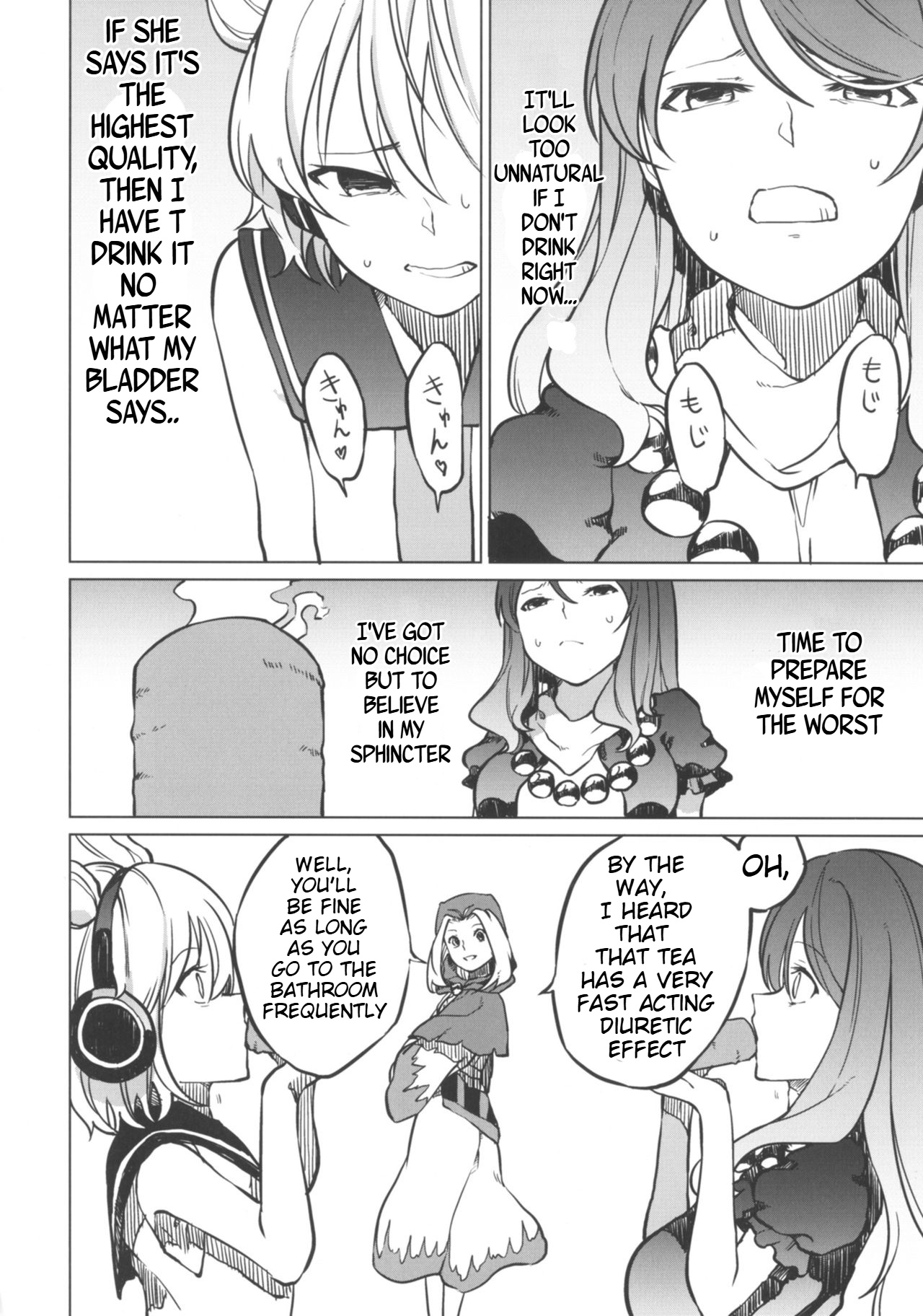 Toire ni ikitai! Hijiri desuga page 10 featuring byakuren hijiri touhou project parody - no penetration urination hentai manga - read online free