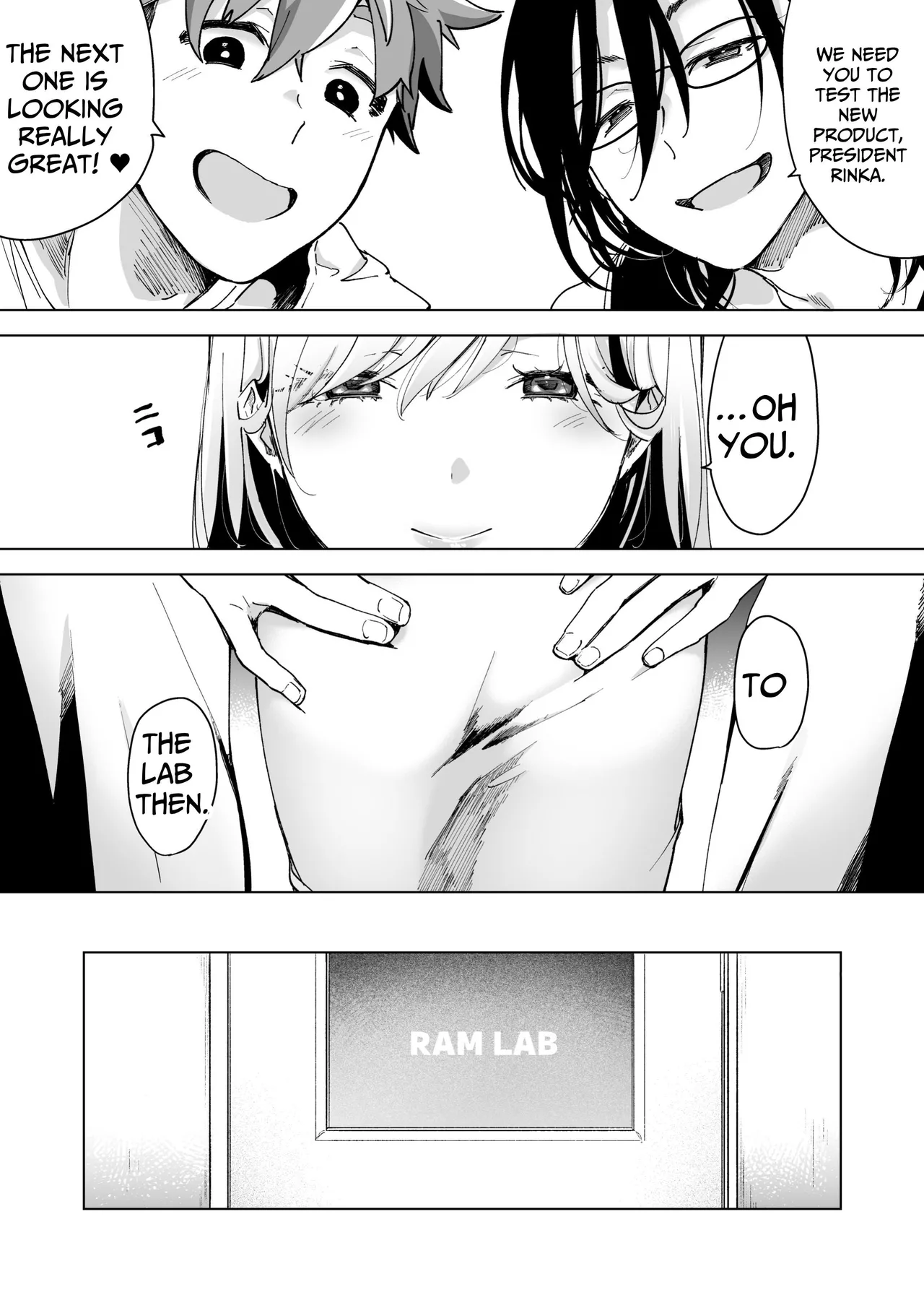 [Face Look Ponpon (Mogiri Ochigi)] Ai Gangu no Onna ~Tokumei Kaihatsu-bu no Otoko Futari ni Gangu ni Sarete Rinri ga Houkai~ | Turned into a Sex Toy?! Goodbye Morals!! Product Testing for the Secret R&D Department [English] [Kabedon] page 136 original parody - sole female rough translation hentai manga - read online free