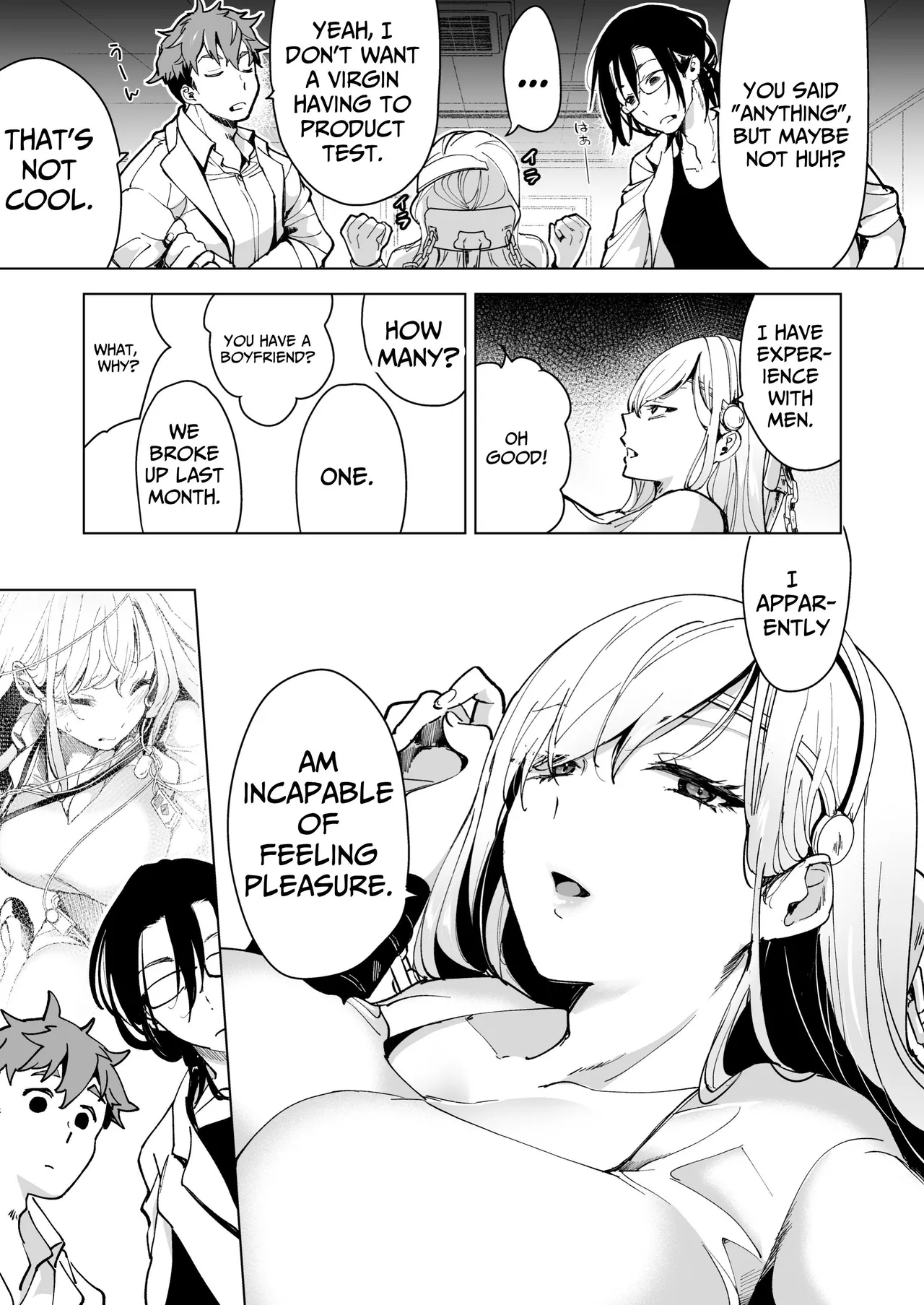 [Face Look Ponpon (Mogiri Ochigi)] Ai Gangu no Onna ~Tokumei Kaihatsu-bu no Otoko Futari ni Gangu ni Sarete Rinri ga Houkai~ | Turned into a Sex Toy?! Goodbye Morals!! Product Testing for the Secret R&D Department [English] [Kabedon] page 23 original parody - sole female rough translation hentai manga - read online free