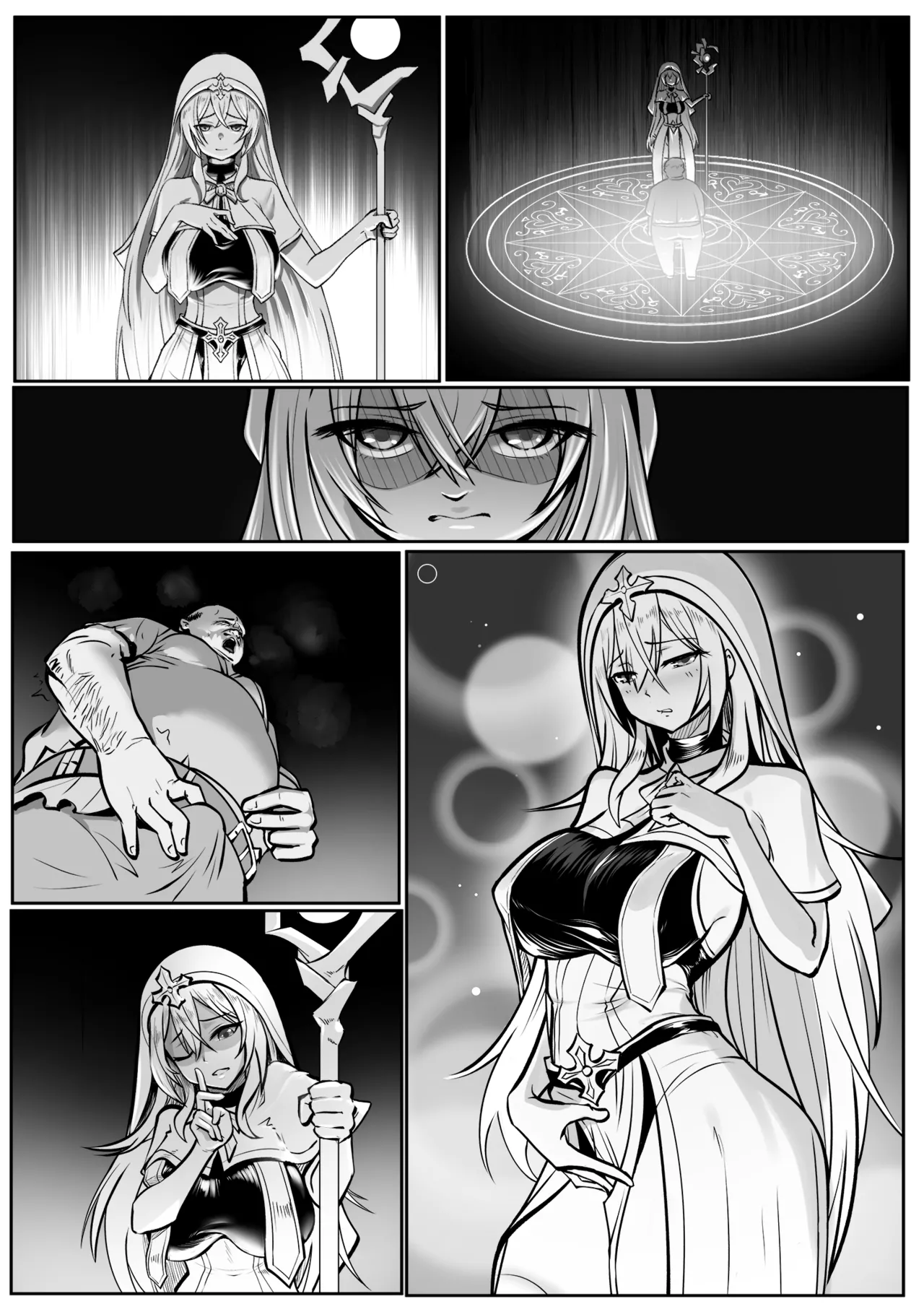 Seijo no Kenshin page 15 original parody - gender bender hentai manga - read online free