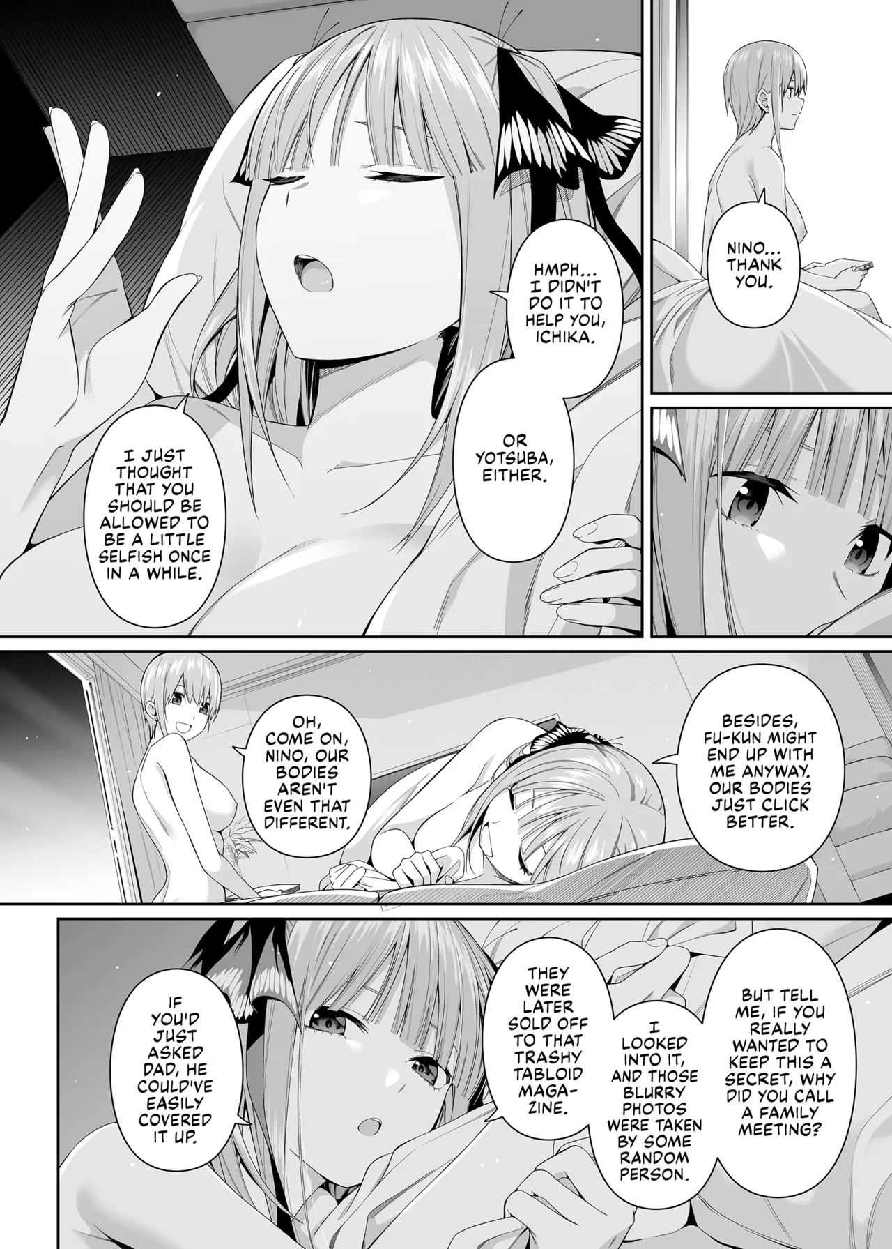 1/5 no Renai Kanjou | A Fifth of Romance page 85 featuring miku nakano gotoubun no hanayome parody - sole male gloves hentai manga - read online free