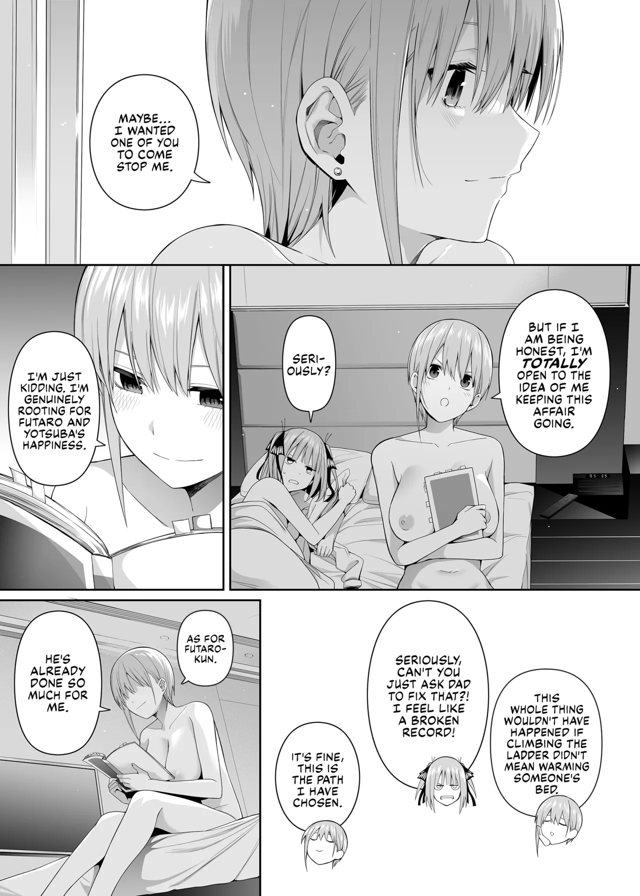 1/5 no Renai Kanjou | A Fifth of Romance page 86 featuring ichika nakano gotoubun no hanayome parody - squirting kissing hentai manga - read online free