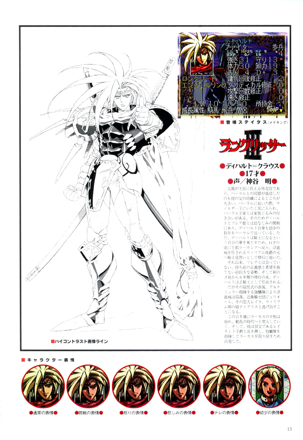 Langrisser complete I-II-III (Satoshi Urushihara art book) page 15 langrisser parody - artbook hentai manga - read online free