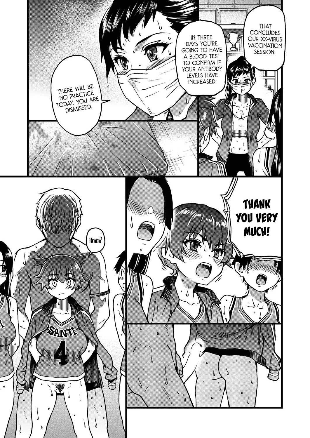 Koko Kara Saki wa Sex Desu!! (Boku no Seieki de Honpuku Kaiyu!!) Ch. 1-10 [English] page 159 - full censorship big penis hentai manga - read online free