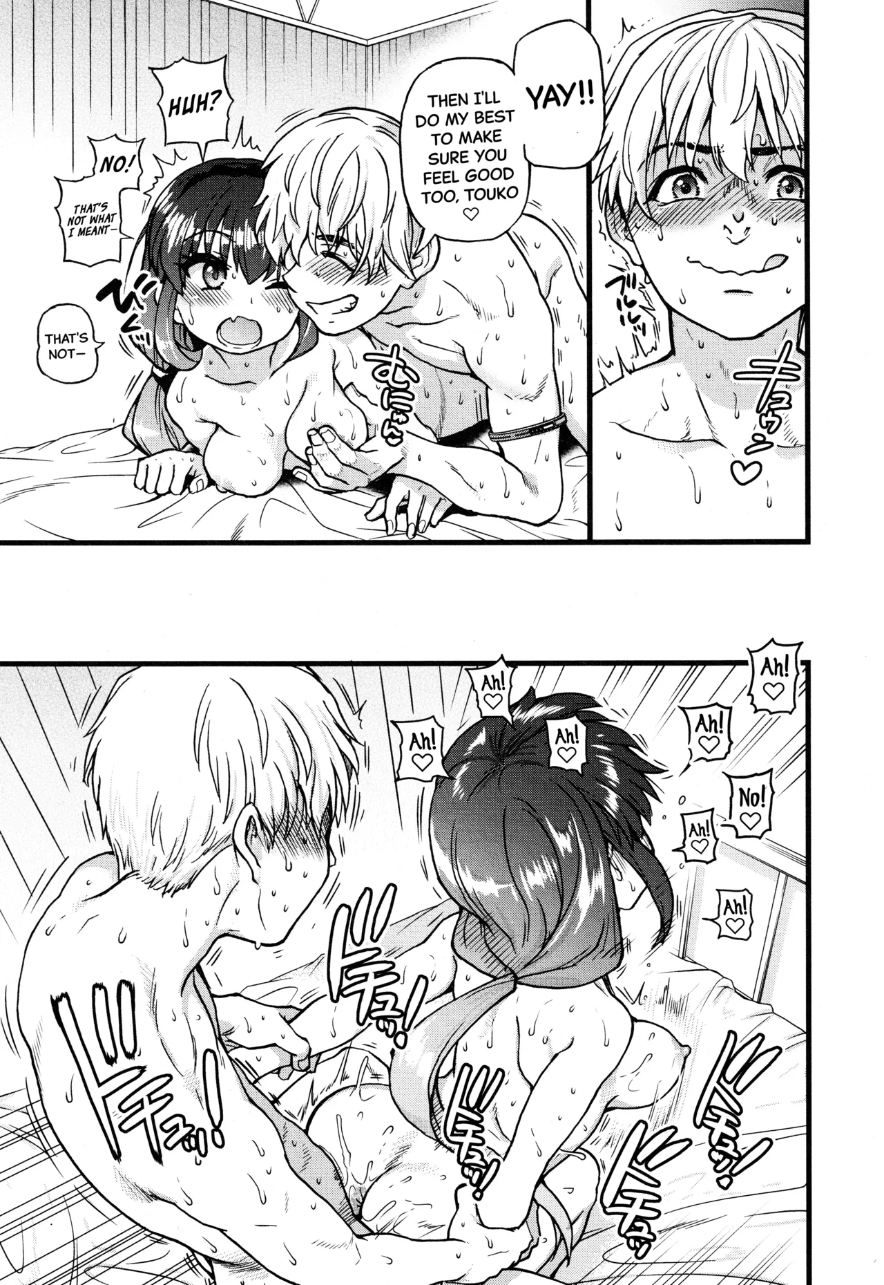 Koko Kara Saki wa Sex Desu!! (Boku no Seieki de Honpuku Kaiyu!!) Ch. 1-10 [English] page 44 - milf kissing hentai manga - read online free