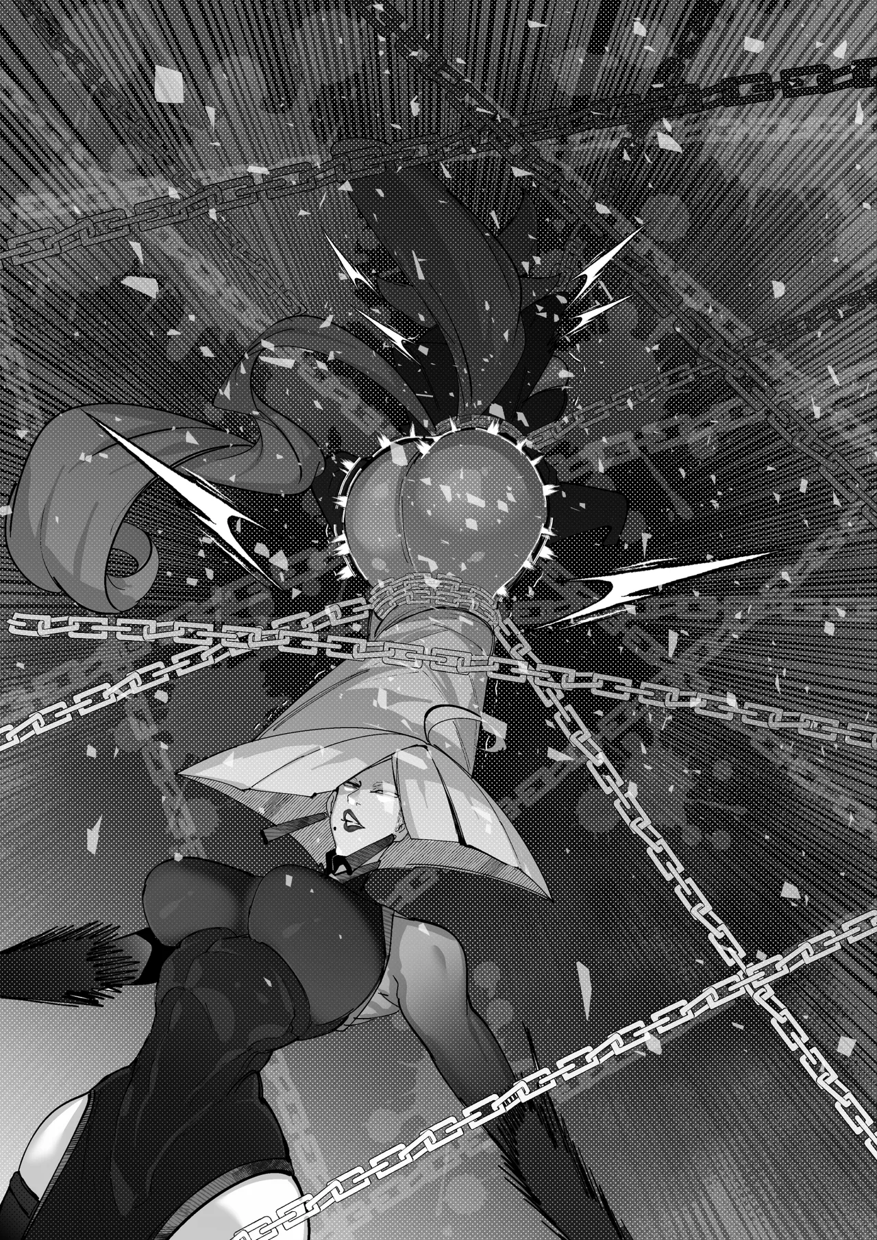 梅喧 VS A.K.I page 13 featuring a.k.i. street fighter parody - big breasts eyepatch hentai manga - read online free