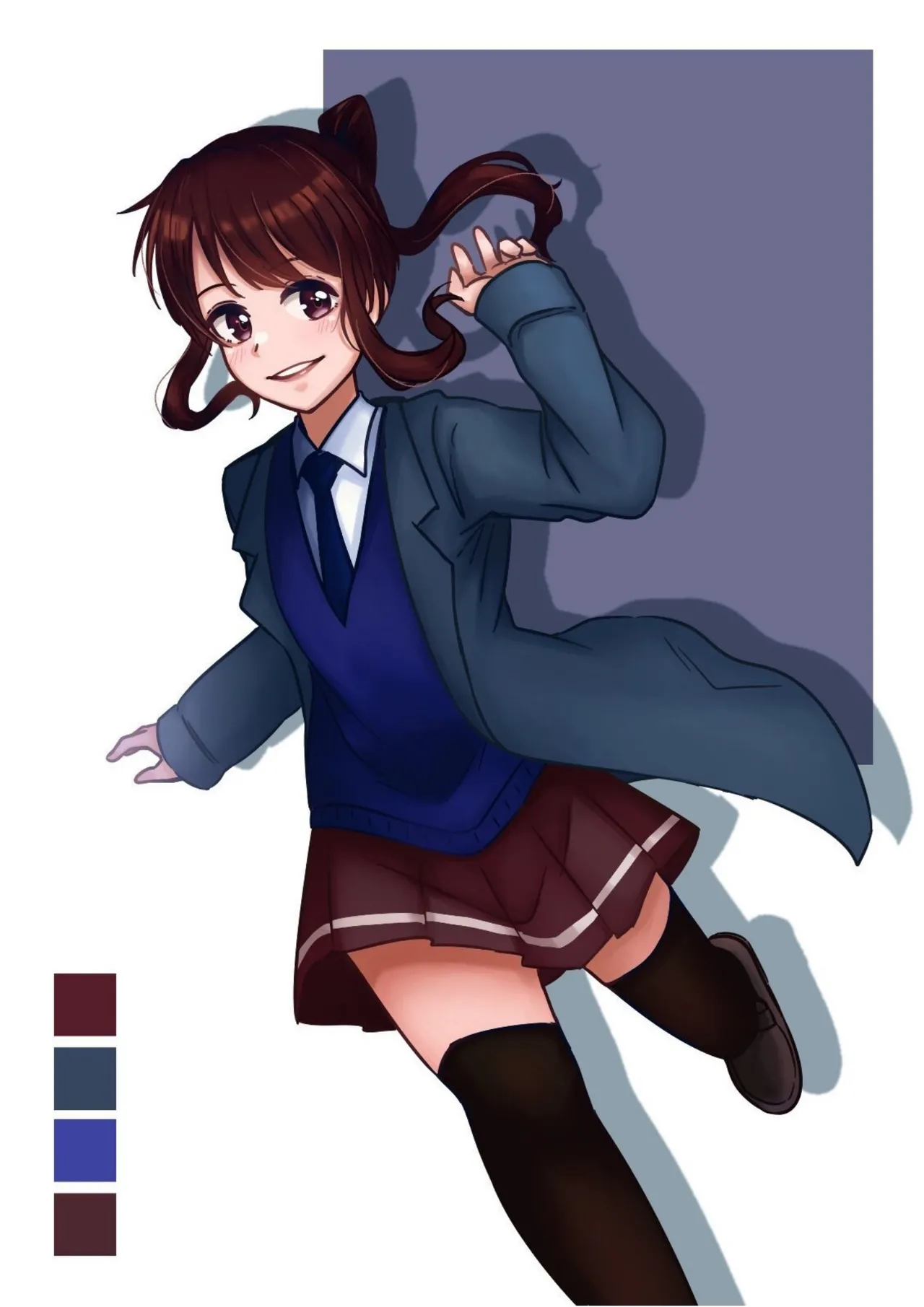 Hong Kong Joshi Chuugaku Seifuku Zukan page 40 - schoolgirl uniform artbook hentai manga - read online free