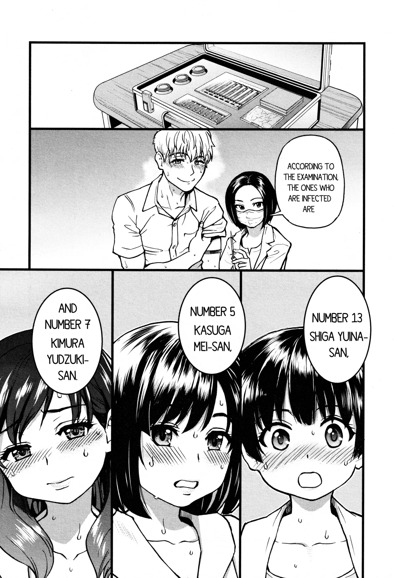 [Shiwasu no Okina] Koko Kara Saki wa Sex Desu!! (Boku no Seieki de Honpuku Kaiyu!!) Ch. 1-10 [English] page 86 - schoolgirl uniform harem hentai manga - read online free