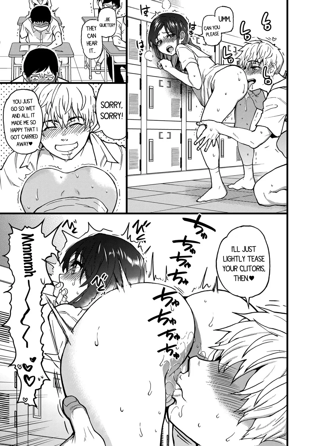 [Shiwasu no Okina] Koko Kara Saki wa Sex Desu!! (Boku no Seieki de Honpuku Kaiyu!!) Ch. 1-10 [English] page 93 - schoolgirl uniform harem hentai manga - read online free