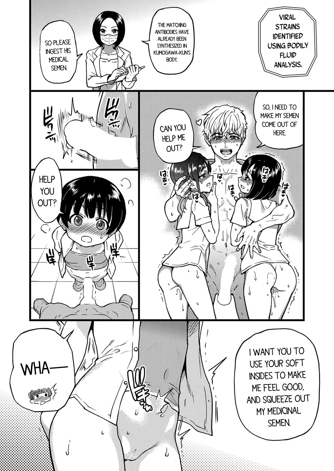 [Shiwasu no Okina] Koko Kara Saki wa Sex Desu!! (Boku no Seieki de Honpuku Kaiyu!!) Ch. 1-10 [English] page 98 - schoolgirl uniform harem hentai manga - read online free