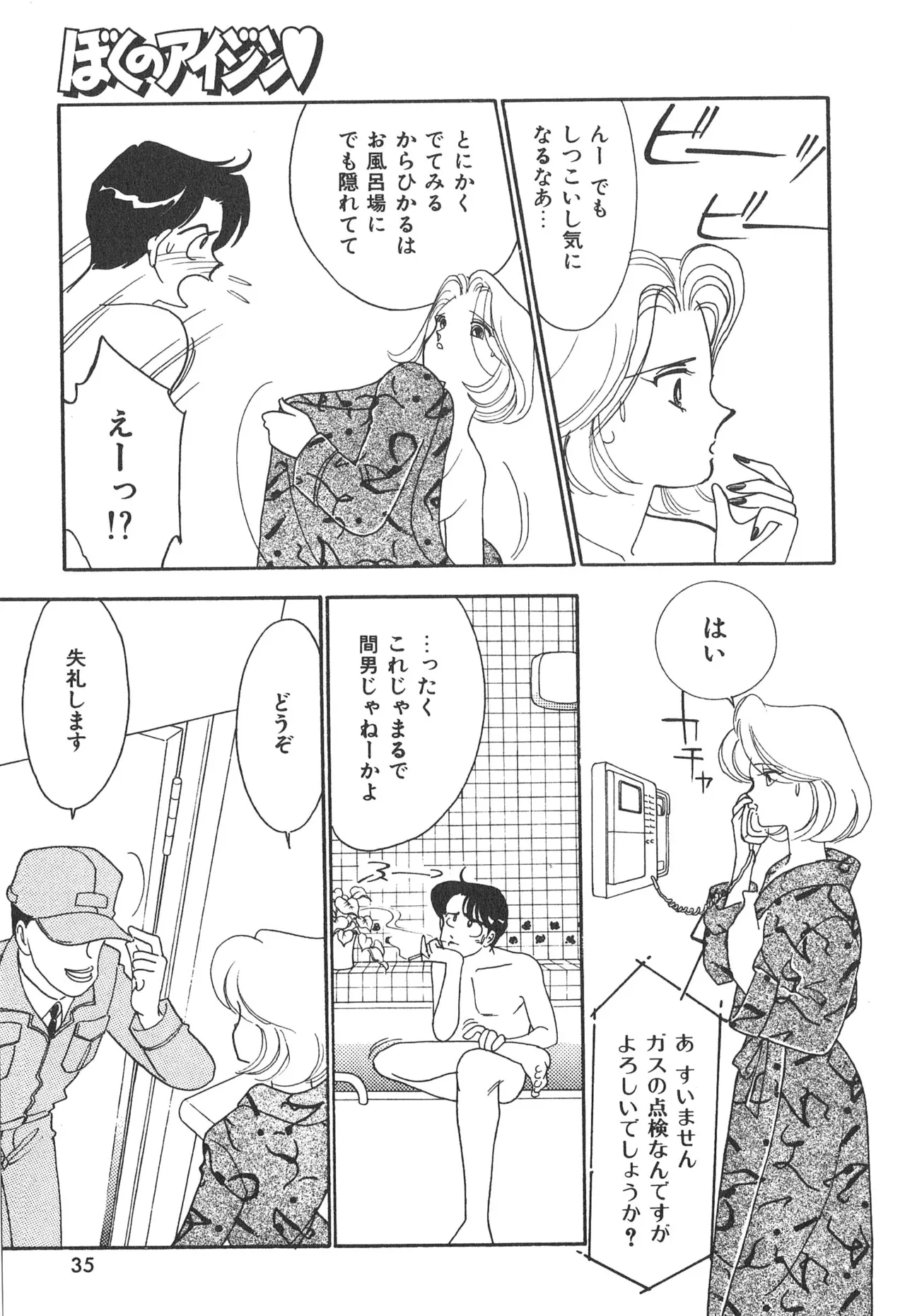 Boku no Aijin page 35 - tankoubon hentai manga - read online free