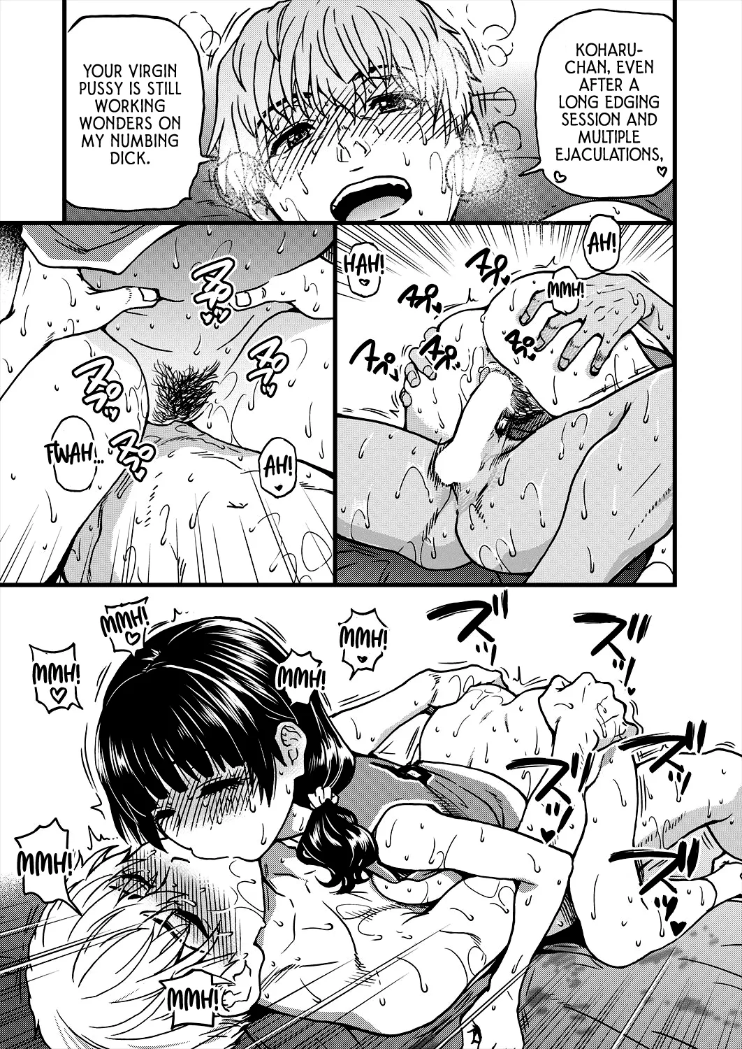 [Shiwasu no Okina] Koko Kara Saki wa Sex Desu!! (Boku no Seieki de Honpuku Kaiyu!!) Ch. 1-10 [English] page 200 - full censorship big penis hentai manga - read online free