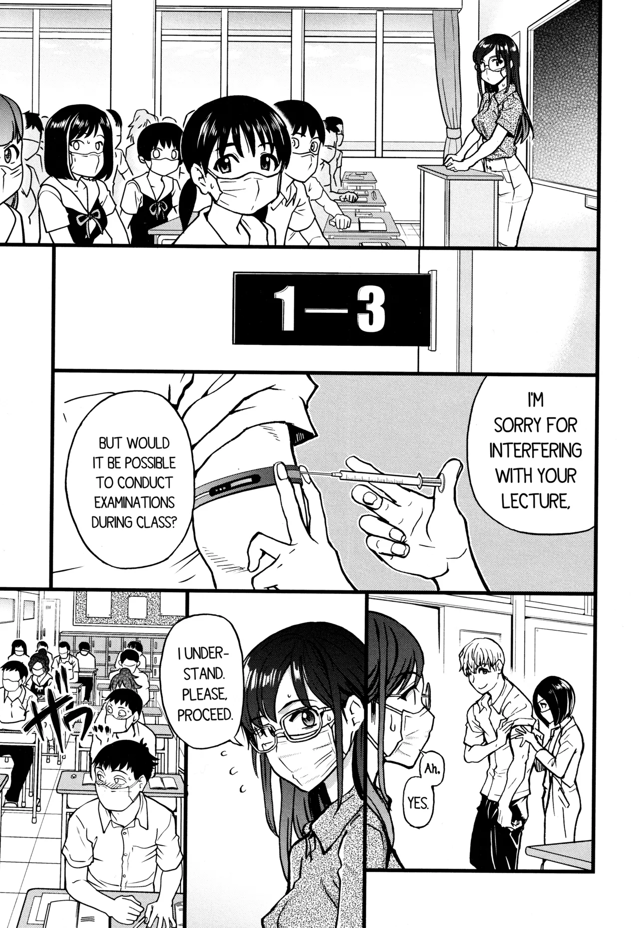 [Shiwasu no Okina] Koko Kara Saki wa Sex Desu!! (Boku no Seieki de Honpuku Kaiyu!!) Ch. 1-10 [English] page 84 - milf kissing hentai manga - read online free