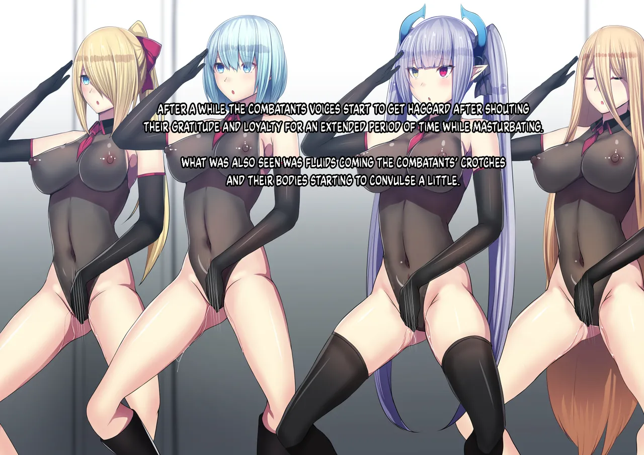 Senki Bad End Gaiden Sennou Haiboku shita Heroine no Matsuro- page 23 original parody - multi-work series blowjob hentai manga - read online free