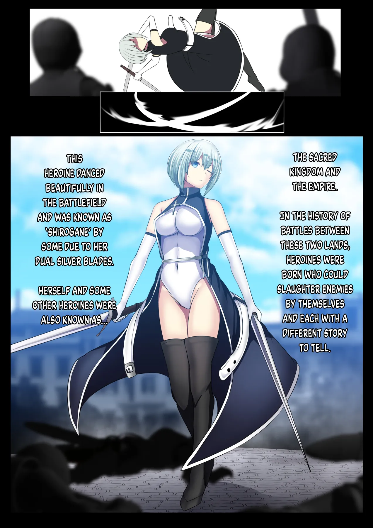 Senki Bad End Gaiden Sennou Haiboku shita Heroine no Matsuro- page 9 original parody - multi-work series blowjob hentai manga - read online free