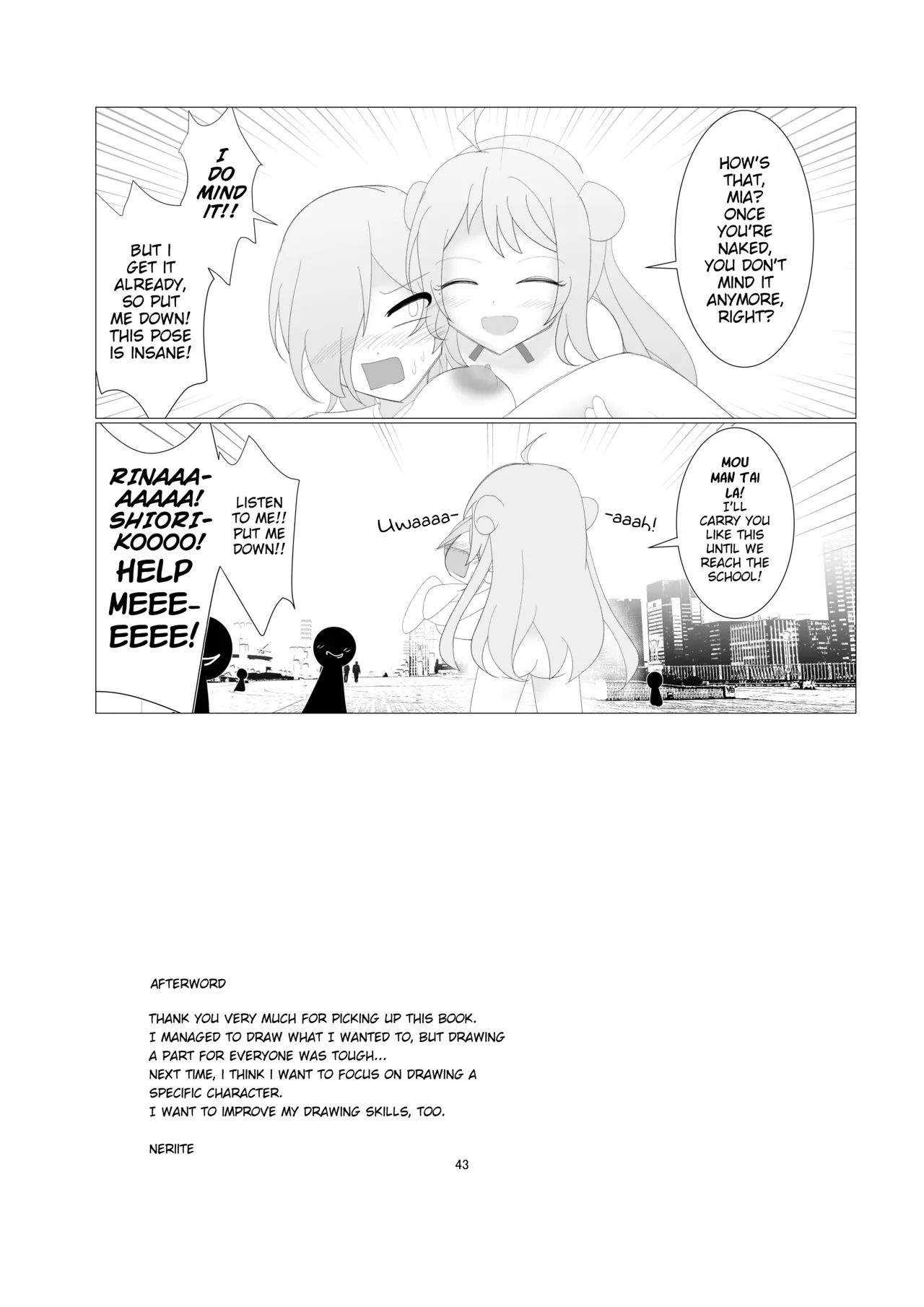 Nijigasaki Gakuen Zenra Toukoubi | Nijigasaki High Naked School Day page 40 featuring lanzhu zhong love live nijigasaki high school idol club parody - females only big breasts hentai manga - read online free