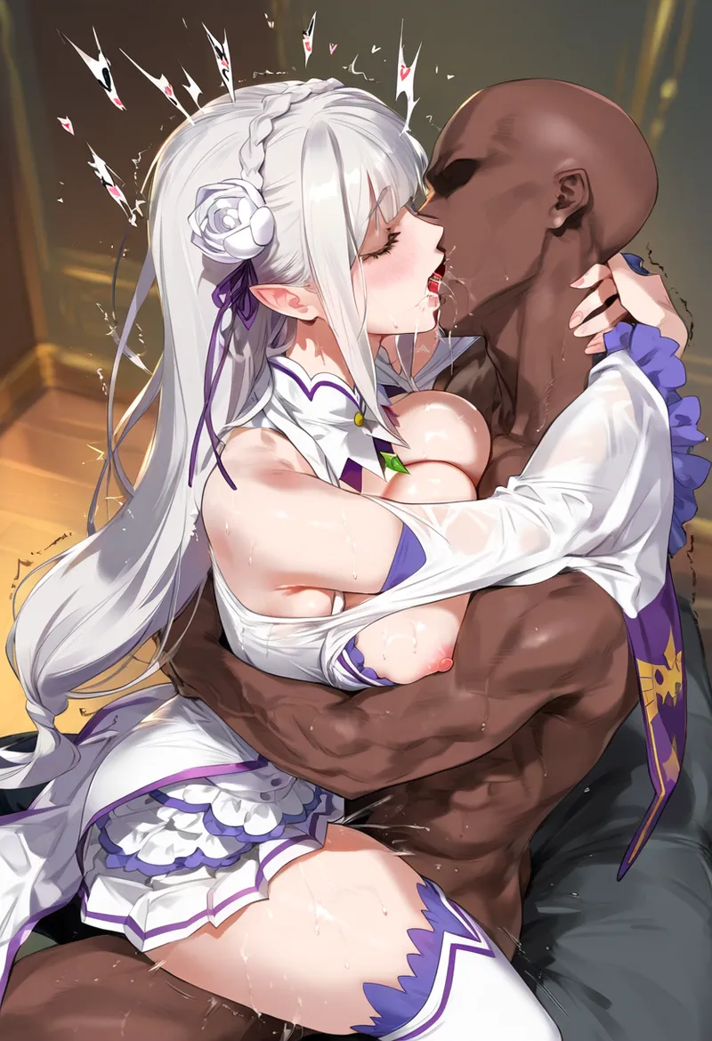 ChocoPizza emilia自 用 page 328 featuring emilia re zero kara hajimeru isekai seikatsu parody - uncensored ai generated hentai manga - read online free