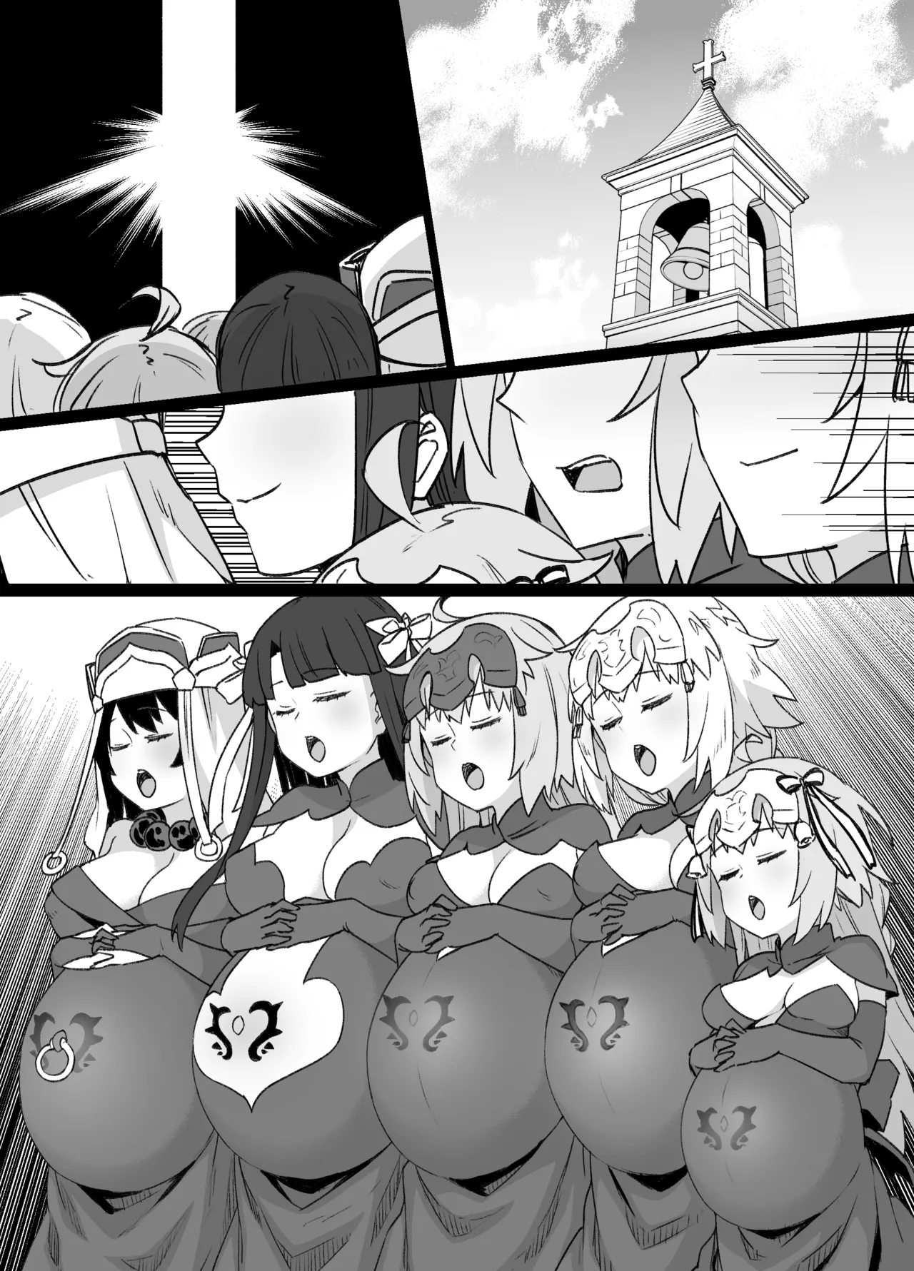FGO Martha Dorei Zuma Seikaidai page 41 featuring saint martha fate grand order parody - gloves impregnation hentai manga - read online free
