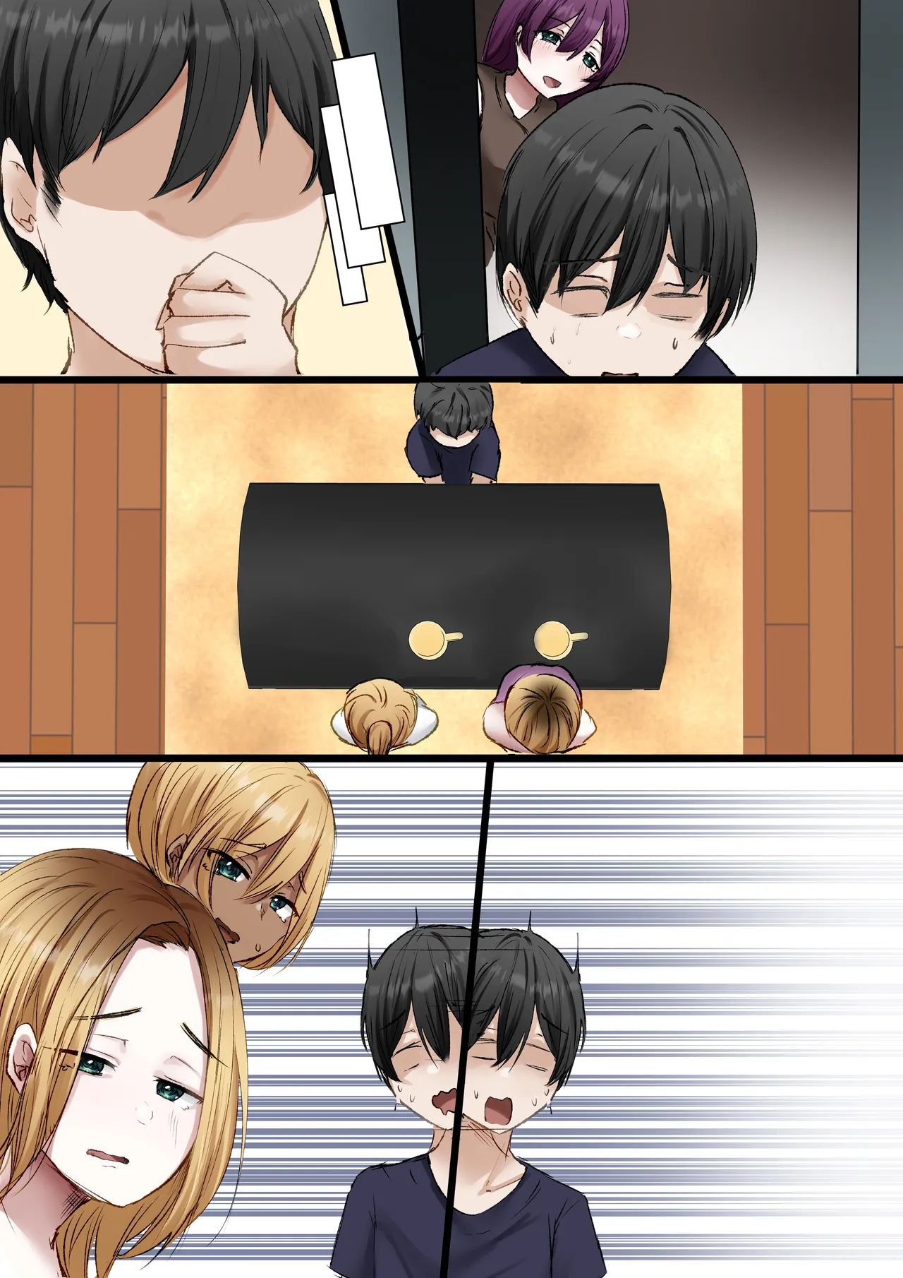 【ハーレム×爆乳】家出娘全員爆乳！！〜僕ん家がヤり部屋になるまで〜 page 91 original parody - big breasts group hentai manga - read online free