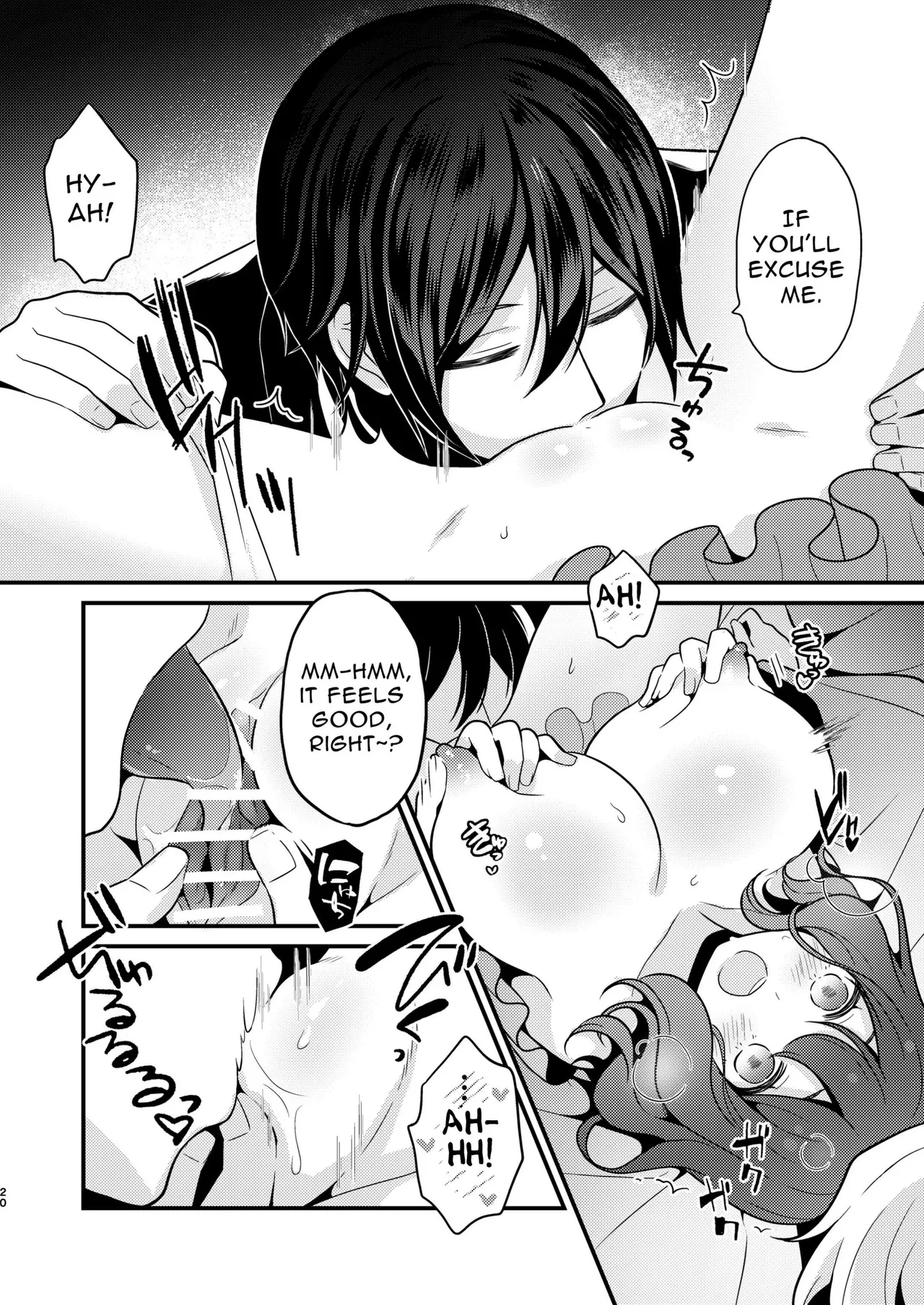 Tensei-saki no Fiancé wa NTR Zokusei Mochi deshita page 19 original parody - big breasts mmf threesome hentai manga - read online free