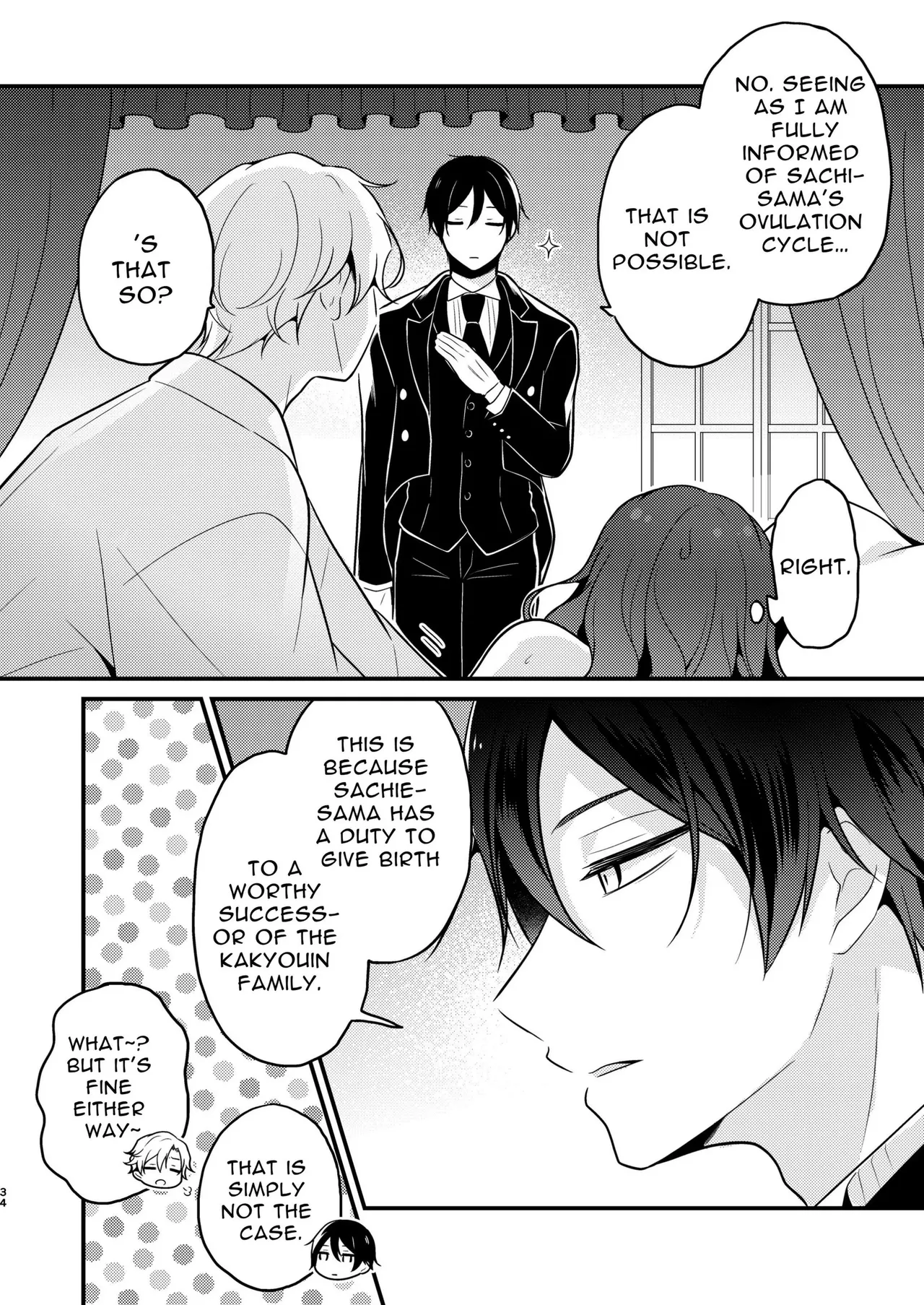 Tensei-saki no Fiancé wa NTR Zokusei Mochi deshita page 34 original parody - big breasts mmf threesome hentai manga - read online free