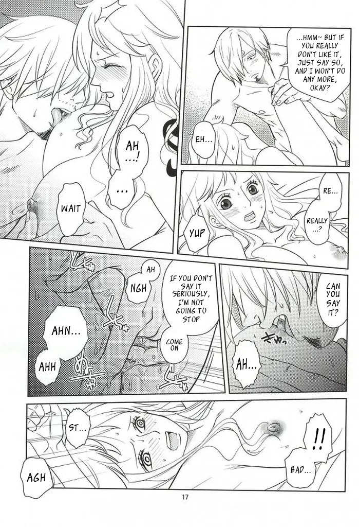 Himitsu no Koi Wazurai page 15 featuring nami one piece parody - sweating muscle hentai manga - read online free