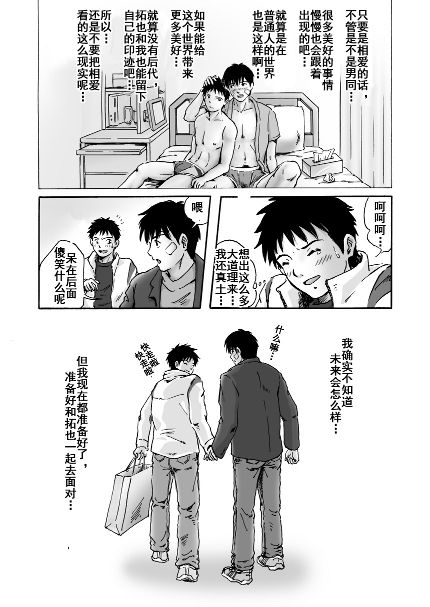 これが僕らの生きる道 我们的生存之道 Kore ga Bokura no Ikiru Michi page 17 original parody - anal yaoi hentai manga - read online free