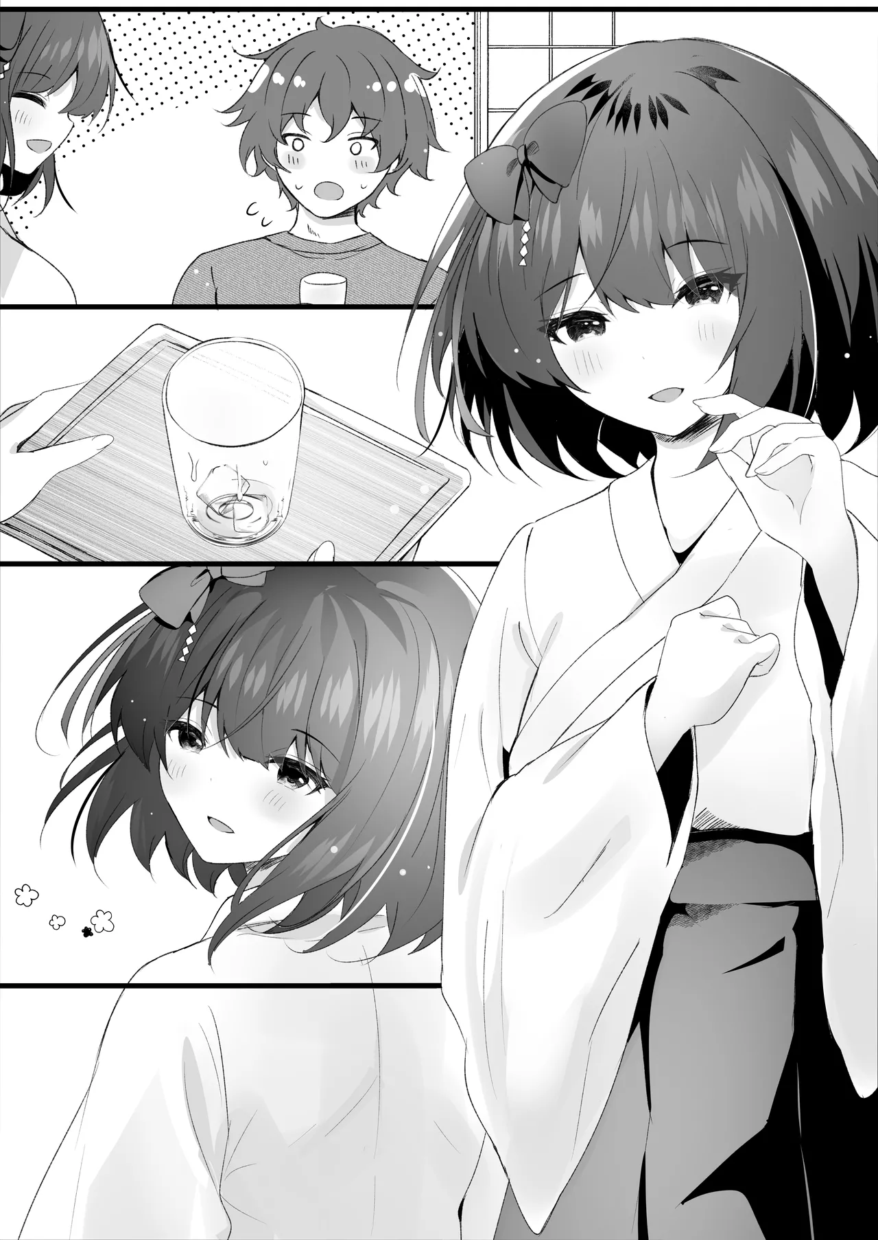 Deatte Shimattanda page 31 original parody - miko defloration hentai manga - read online free