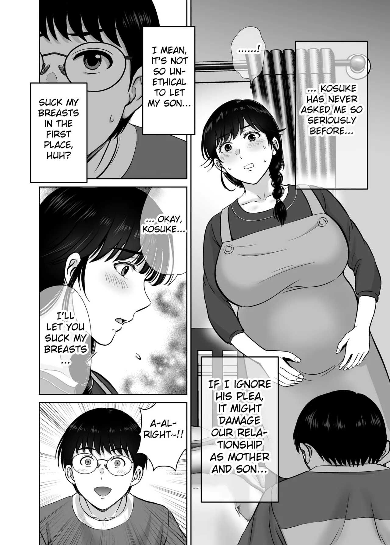 Kyonyuu Kaa-san ga Boku no Me mo Mae de 2 page 37 original parody - milf big breasts hentai manga - read online free