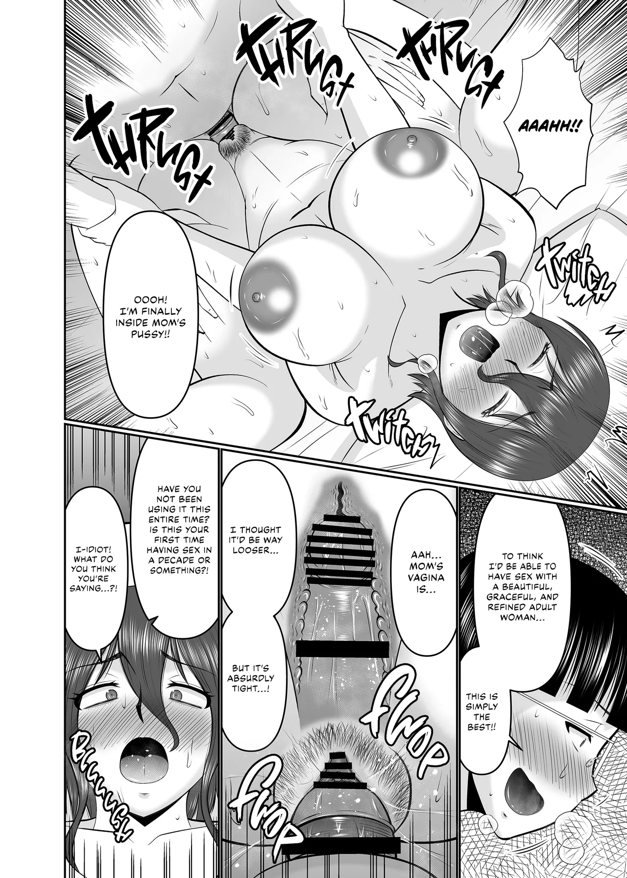 Kaa-san, Yakusoku wa Yakusoku da yo ne? | A Promise is a Promise, Right, Mom? page 12 original parody - sole female sole male hentai manga - read online free