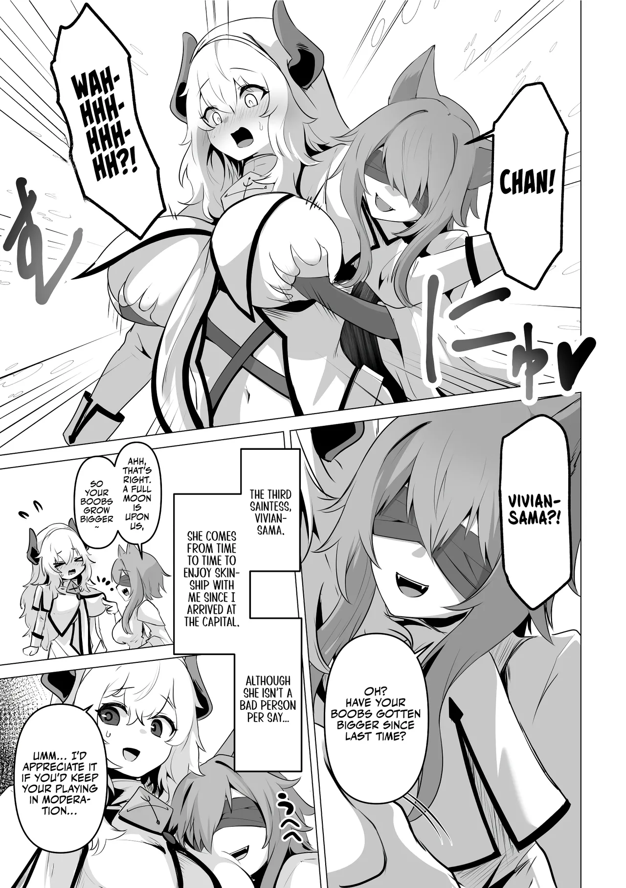 Seijo-sama no Jakuten | The Saintess' Weakness page 15 original parody - sole female nakadashi hentai manga - read online free