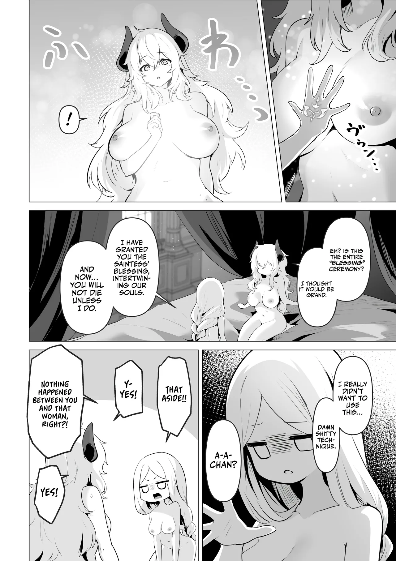 Seijo-sama no Jakuten | The Saintess' Weakness page 62 original parody - sole female nakadashi hentai manga - read online free