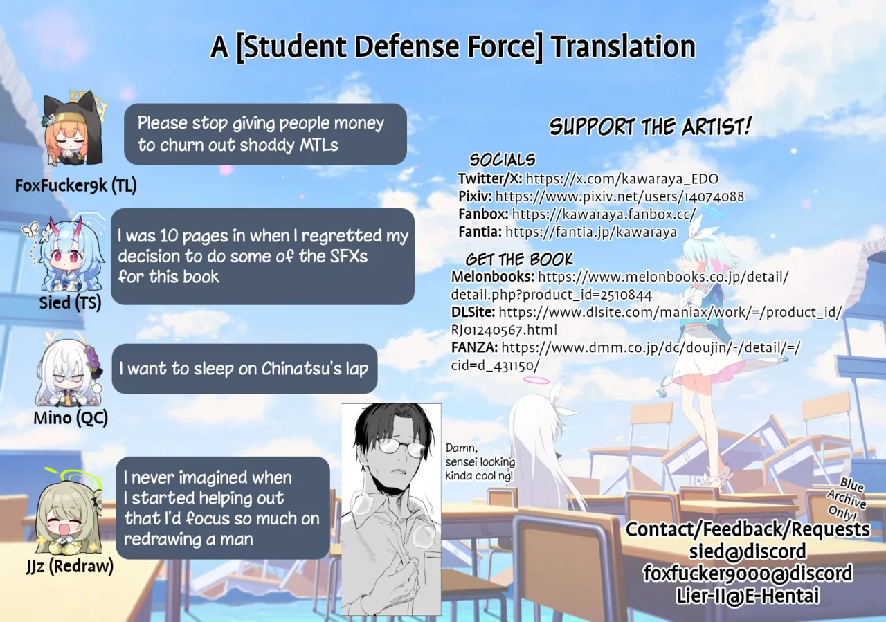 Ore no Seito wa Succubus Kamo Shirenai | My Student Might Be a Succubus page 37 featuring chinatsu hinomiya blue archive parody - elf big breasts hentai manga - read online free