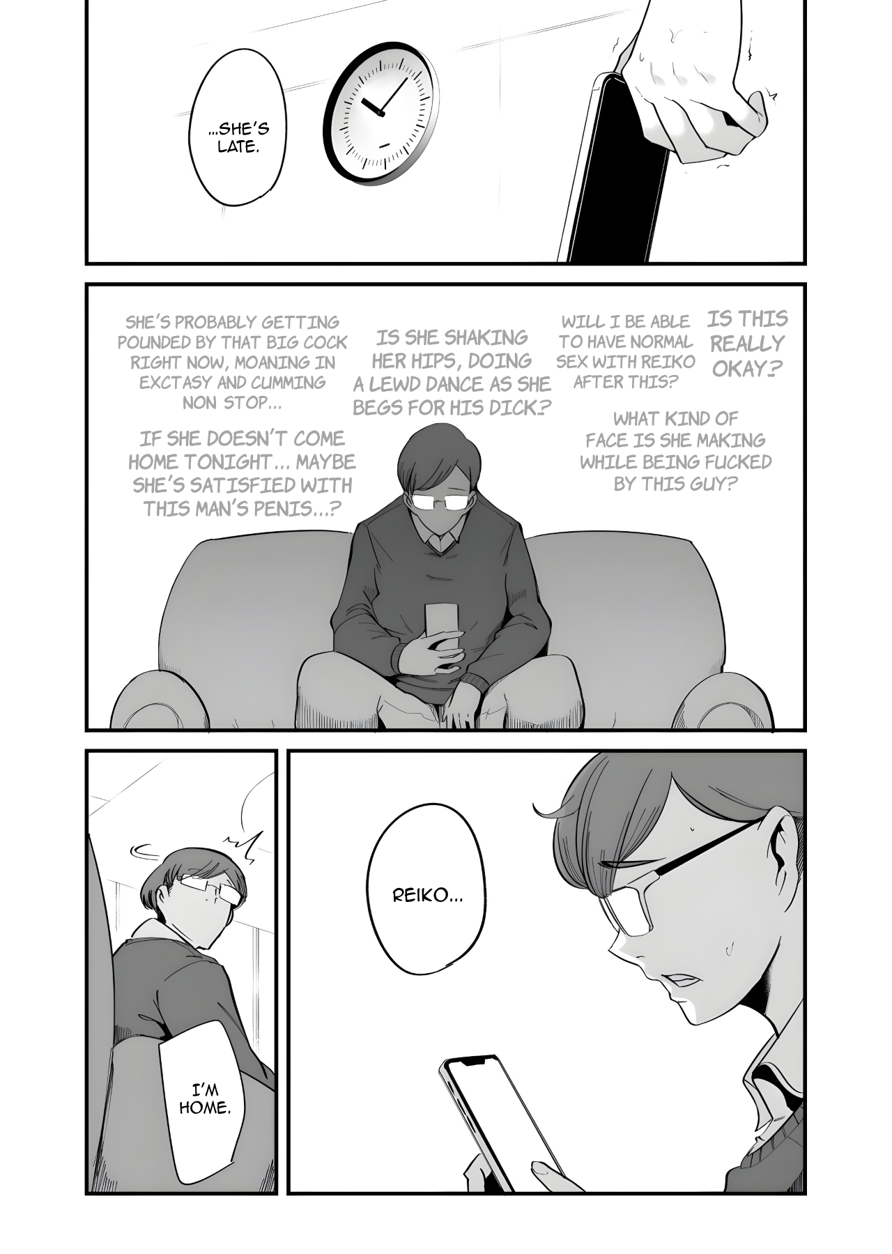 [SOUND MILK (Otochichi)] Fella Mask Fujin - Takahashi Reiko Fujin no Baai - | Blowjob Mask Wife - The Case of Reiko Takahashi [English] page 13 original parody - nakadashi gloves hentai manga - read online free