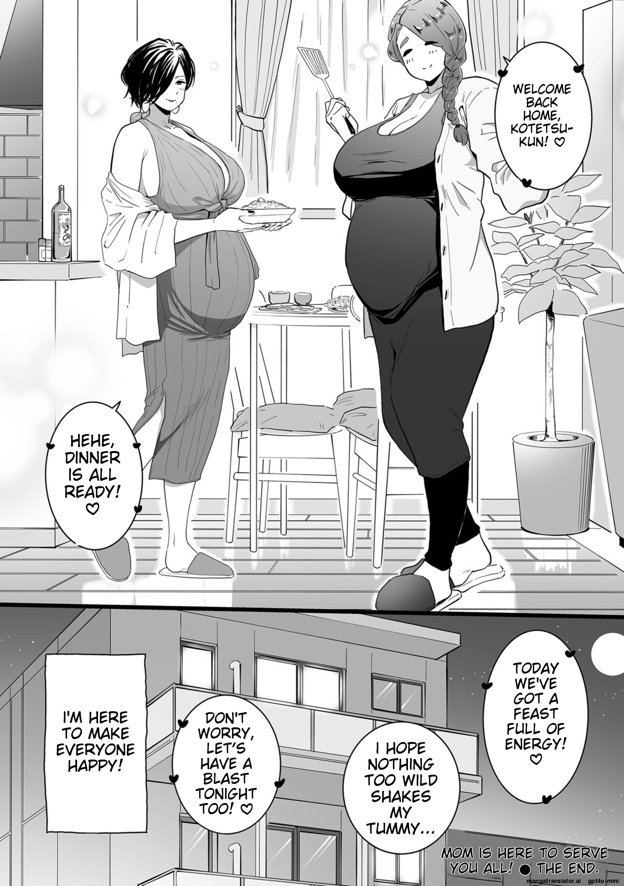 Mama Haha Tsukushi Zenpen ~ Kouhen - 2 and 3 page 48 - sole male mosaic censorship hentai manga - read online free