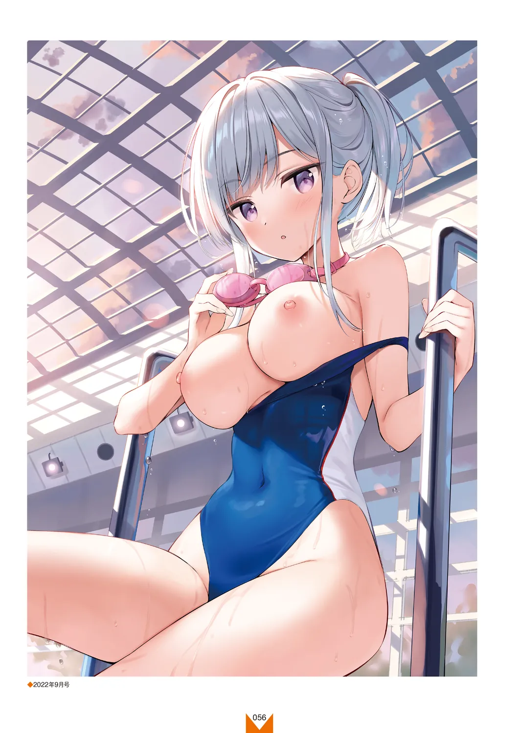 Megastore COVER ILLUSTRATIONS EX page 58 - full color artbook hentai manga - read online free