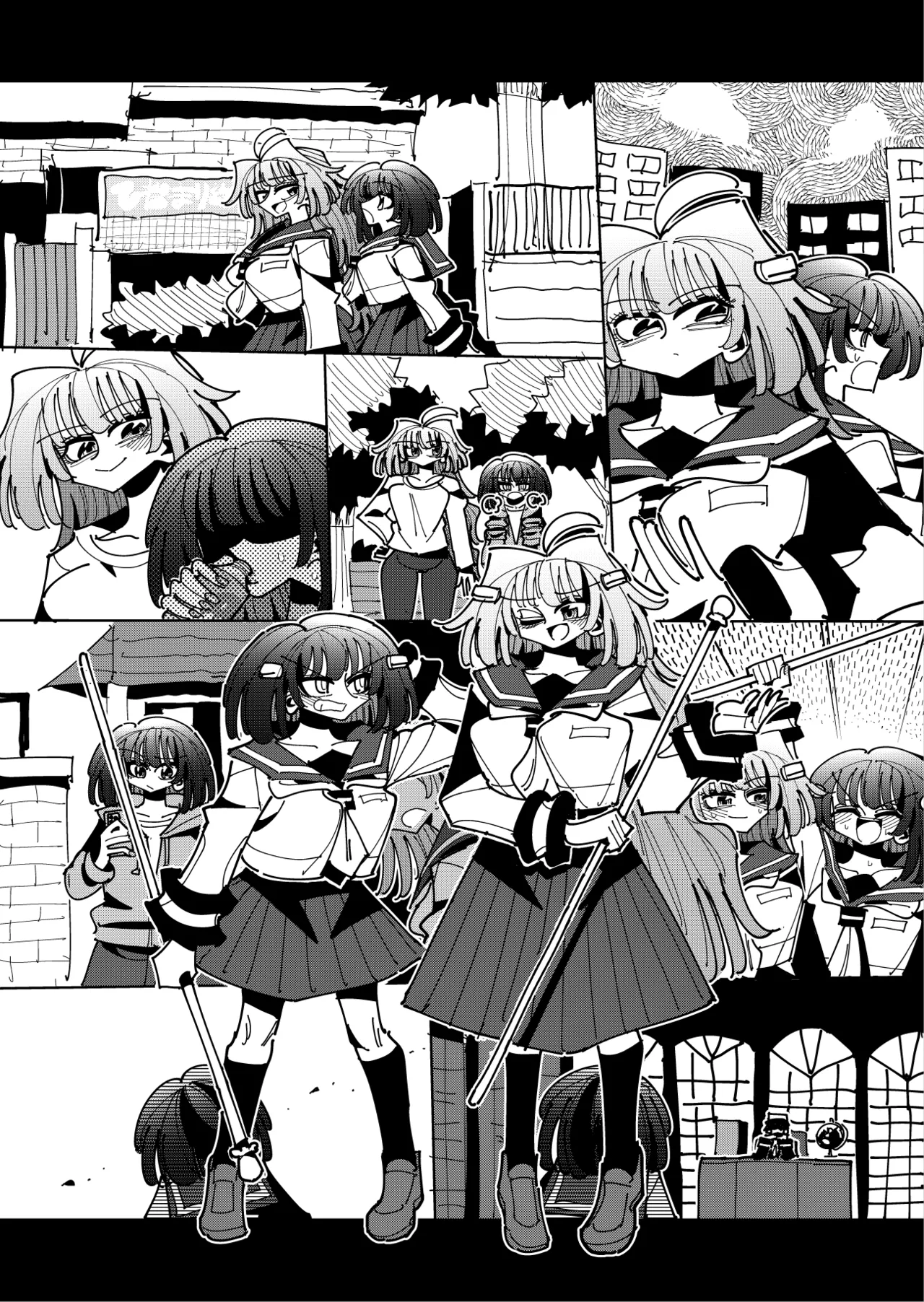 Shizuku to Shiori 3 page 115 original parody - handjob unusual pupils hentai manga - read online free